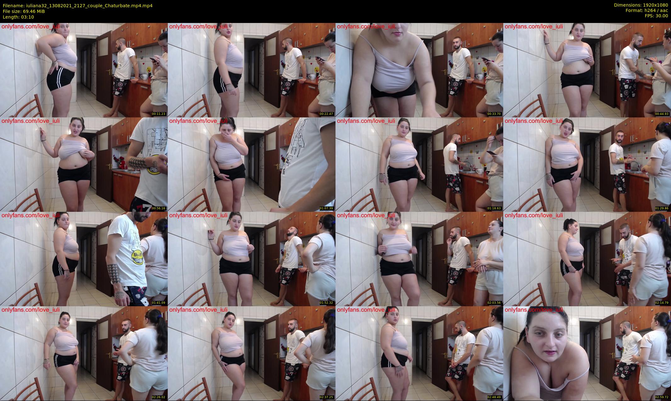 iuliana32 — 4 minute Chaturbate couple cam show recording, 1080p, Aug 13, 2021