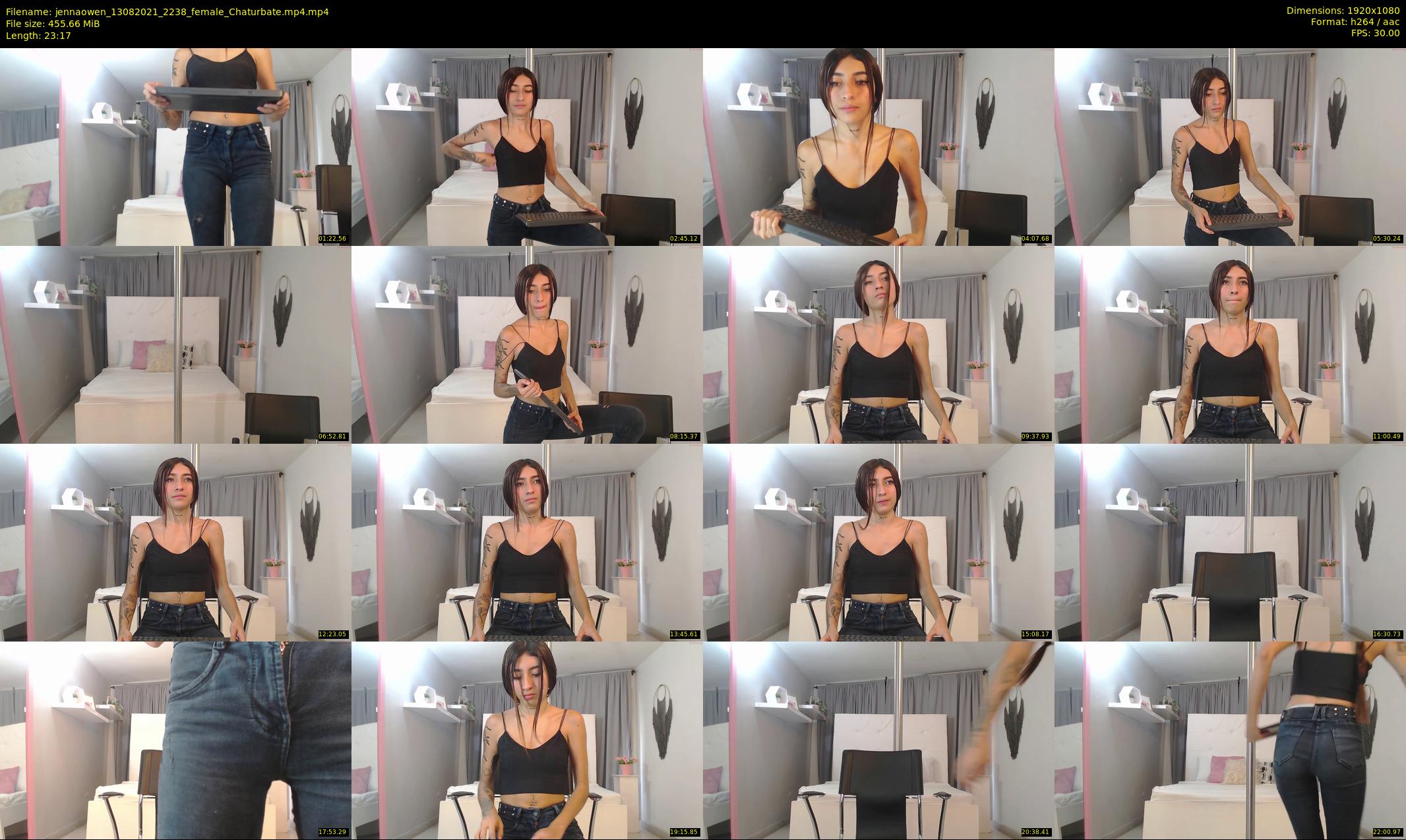 jennaowen — 24 minute Chaturbate female cam show recording, 1080p, Aug 13, 2021