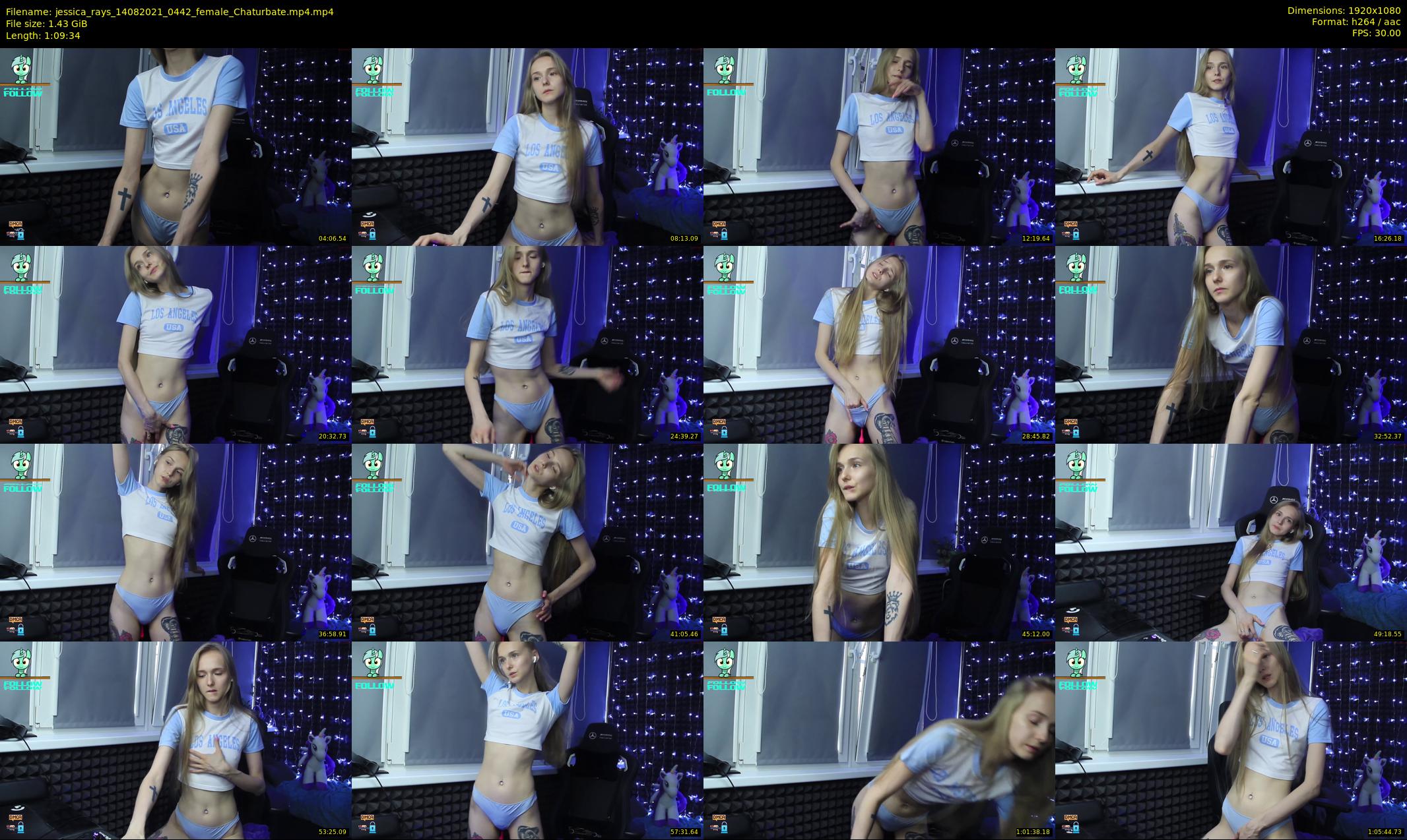 jessica_rays — 70 minute Chaturbate couple cam show recording, 1080p, Aug 14, 2021