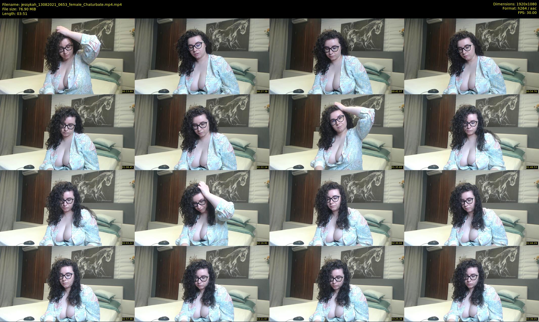 jessykah — 4 minute Chaturbate female cam show recording, 1080p, Aug 13, 2021