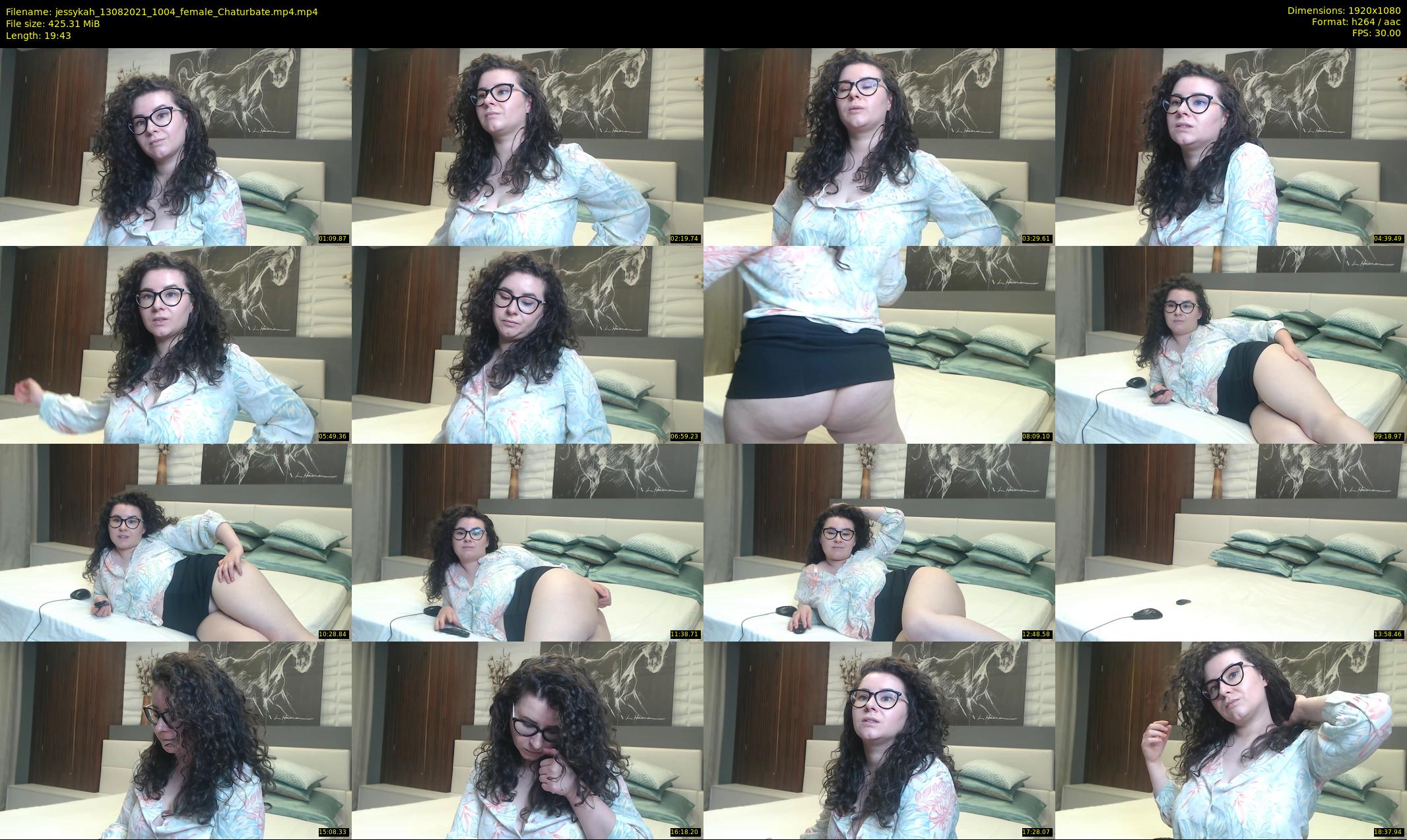 jessykah — 20 minute Chaturbate female cam show recording, 1080p, Aug 13, 2021
