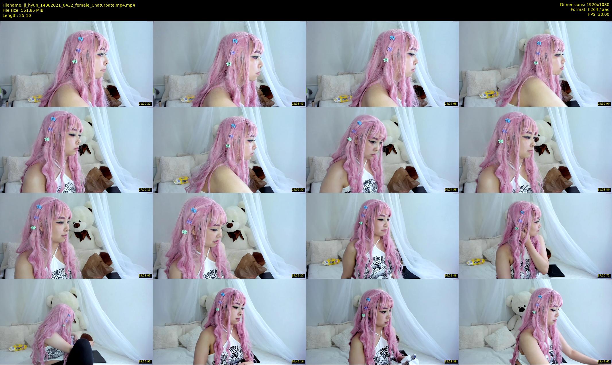 ji_hyun — 26 minute Chaturbate female cam show recording, 1080p, Aug 14, 2021