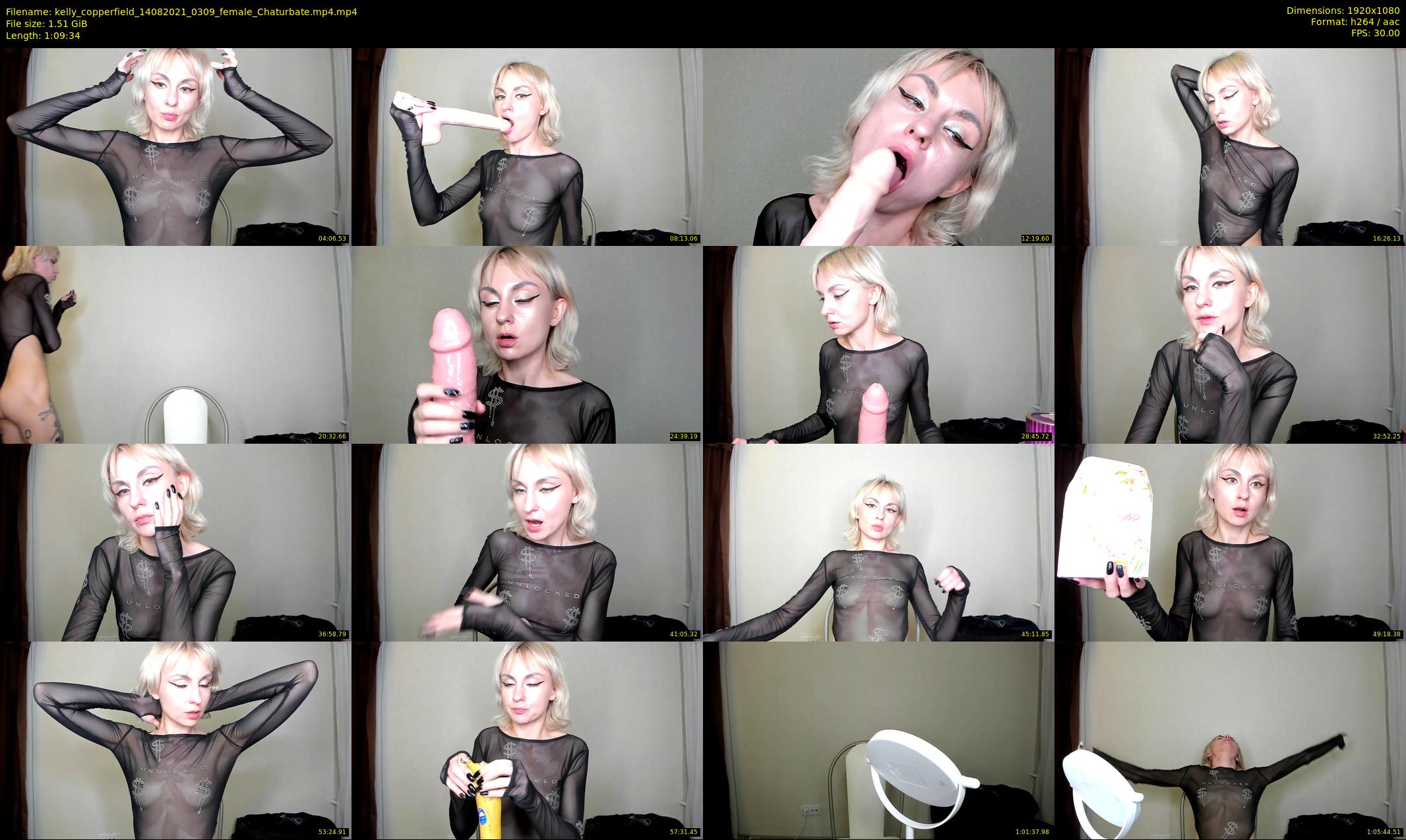 kelly_copperfield — 70 minute Chaturbate female cam show recording, 1080p, Aug 14, 2021