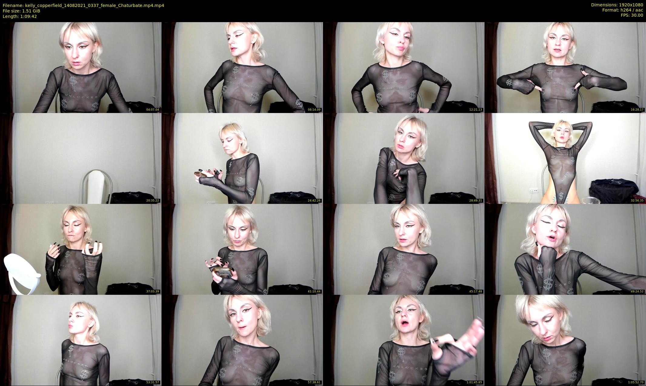 kelly_copperfield — 70 minute Chaturbate female cam show recording, 1080p, Aug 14, 2021