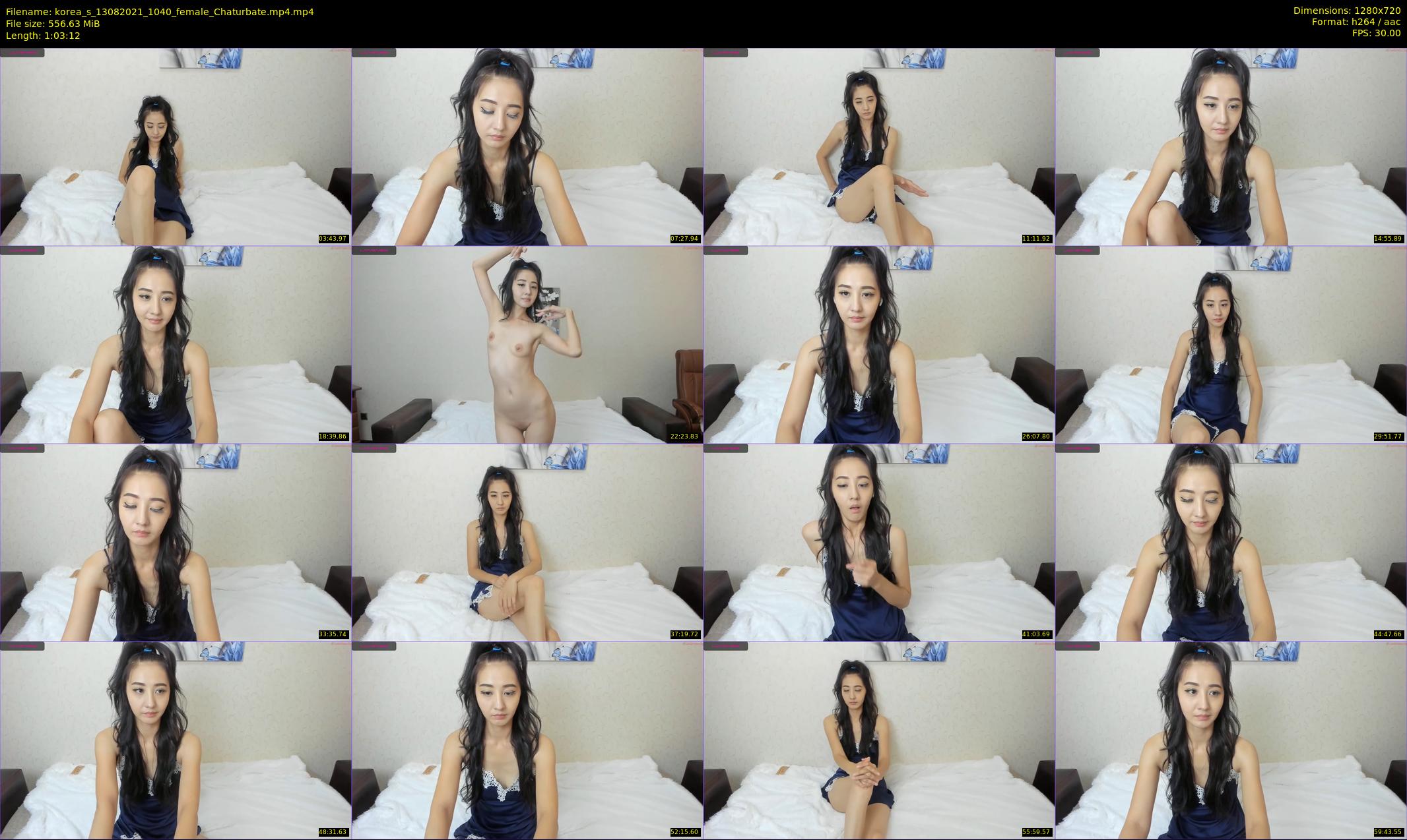 korea_s — 64 minute Chaturbate female cam show recording, 720p, Aug 13, 2021