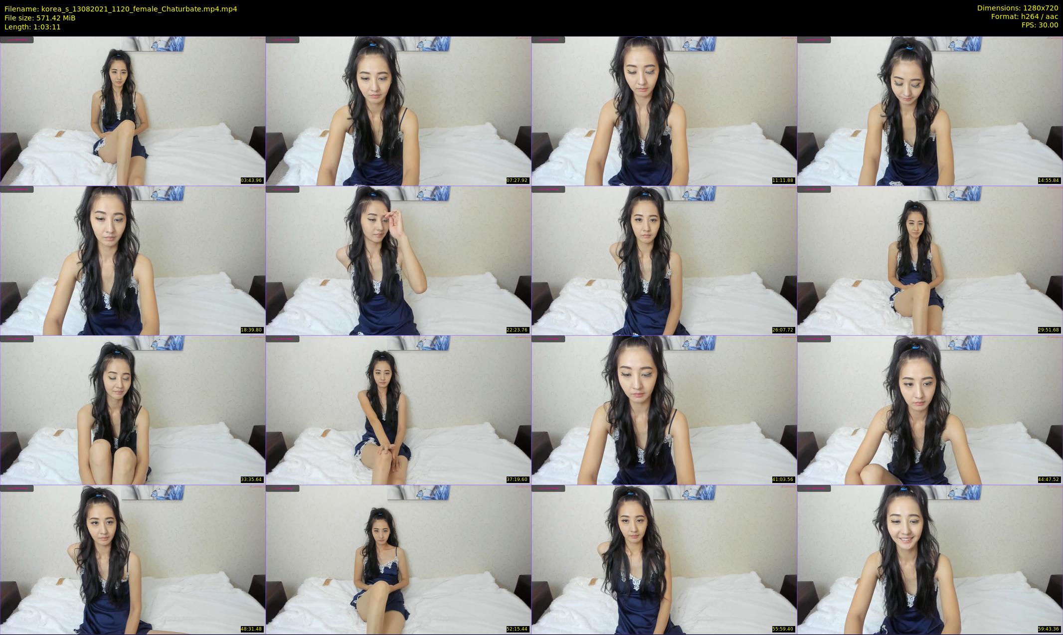 korea_s — 64 minute Chaturbate female cam show recording, 720p, Aug 13, 2021