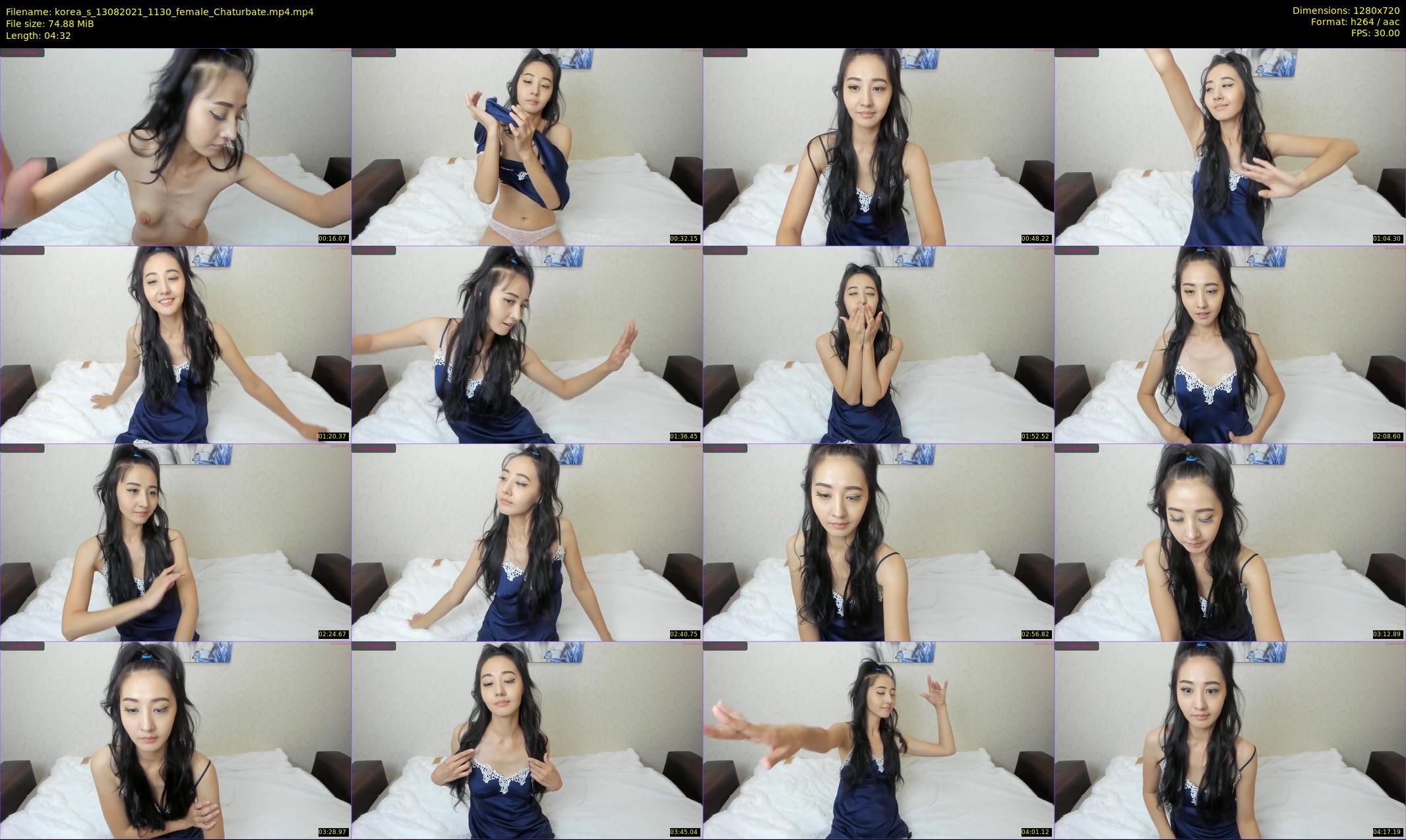 korea_s — 5 minute Chaturbate female cam show recording, 720p, Aug 13, 2021