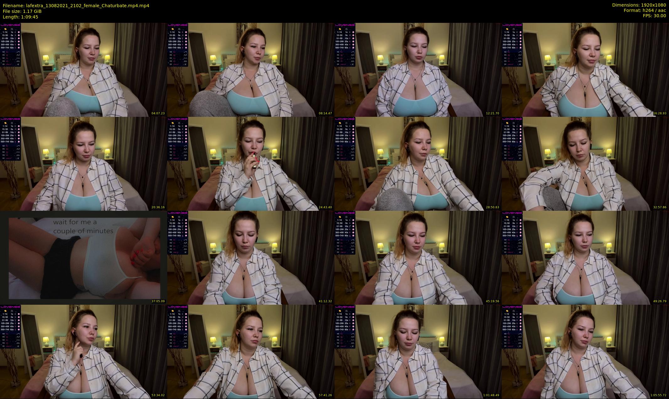 lafextra — 70 minute Chaturbate female cam show recording, 1080p, Aug 13, 2021