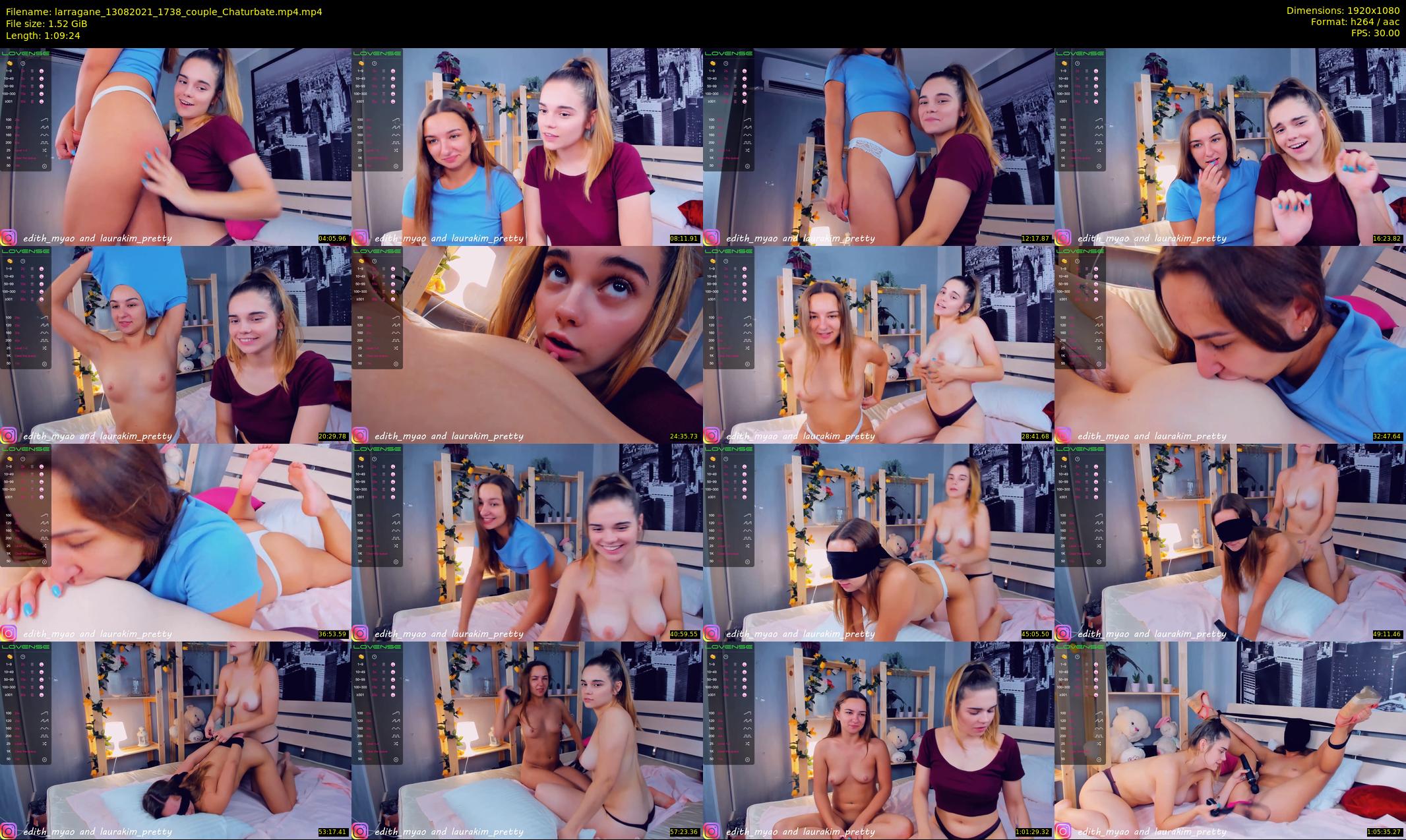 larragane — 70 minute Chaturbate couple cam show recording, 1080p, Aug 13, 2021