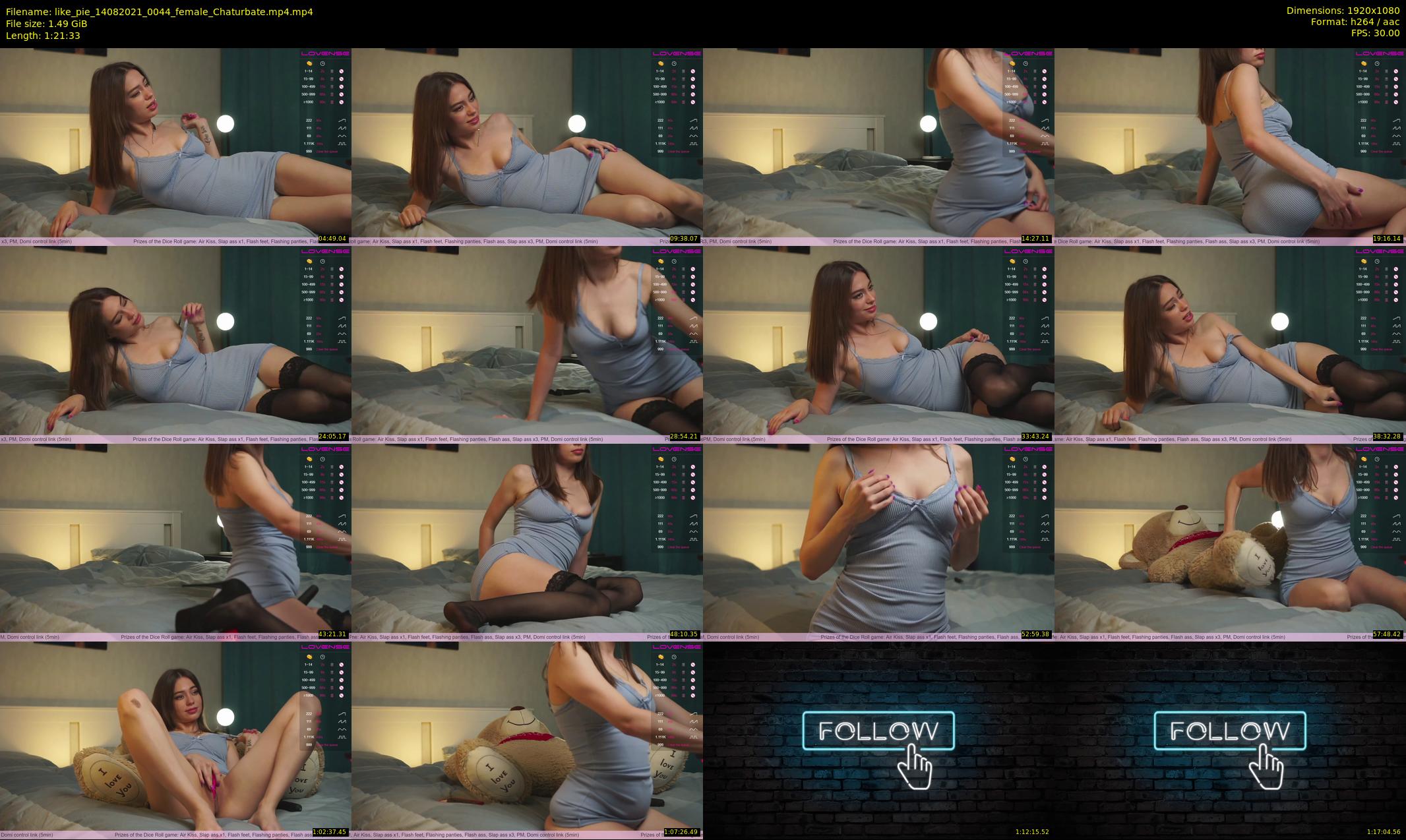 like_pie — 82 minute Chaturbate couple cam show recording, 1080p, Aug 14, 2021