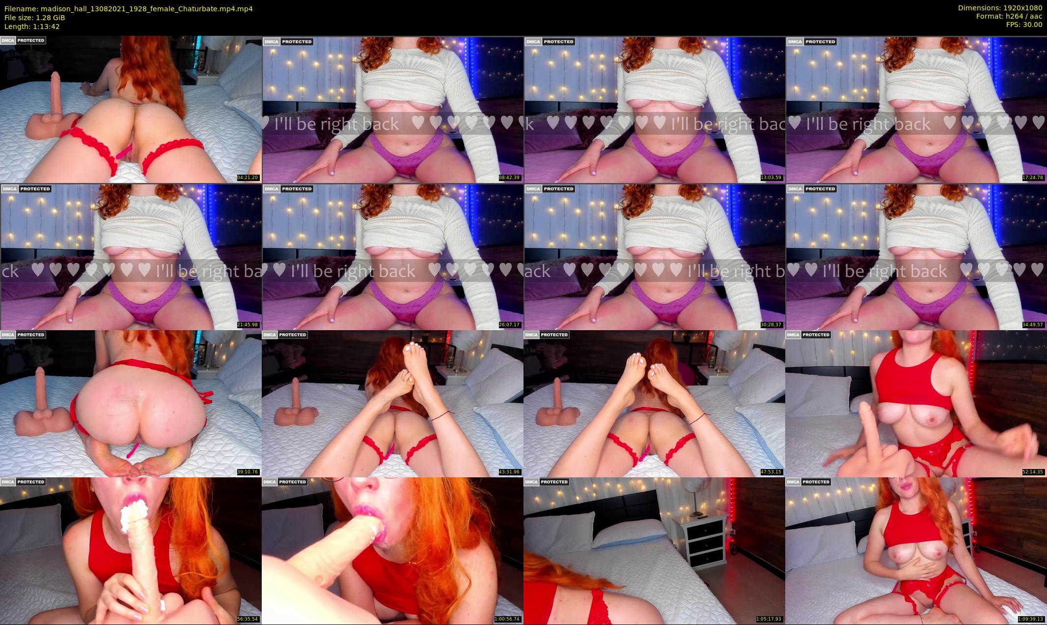 madison_hall — 74 minute Chaturbate female cam show recording, 1080p, Aug 13, 2021