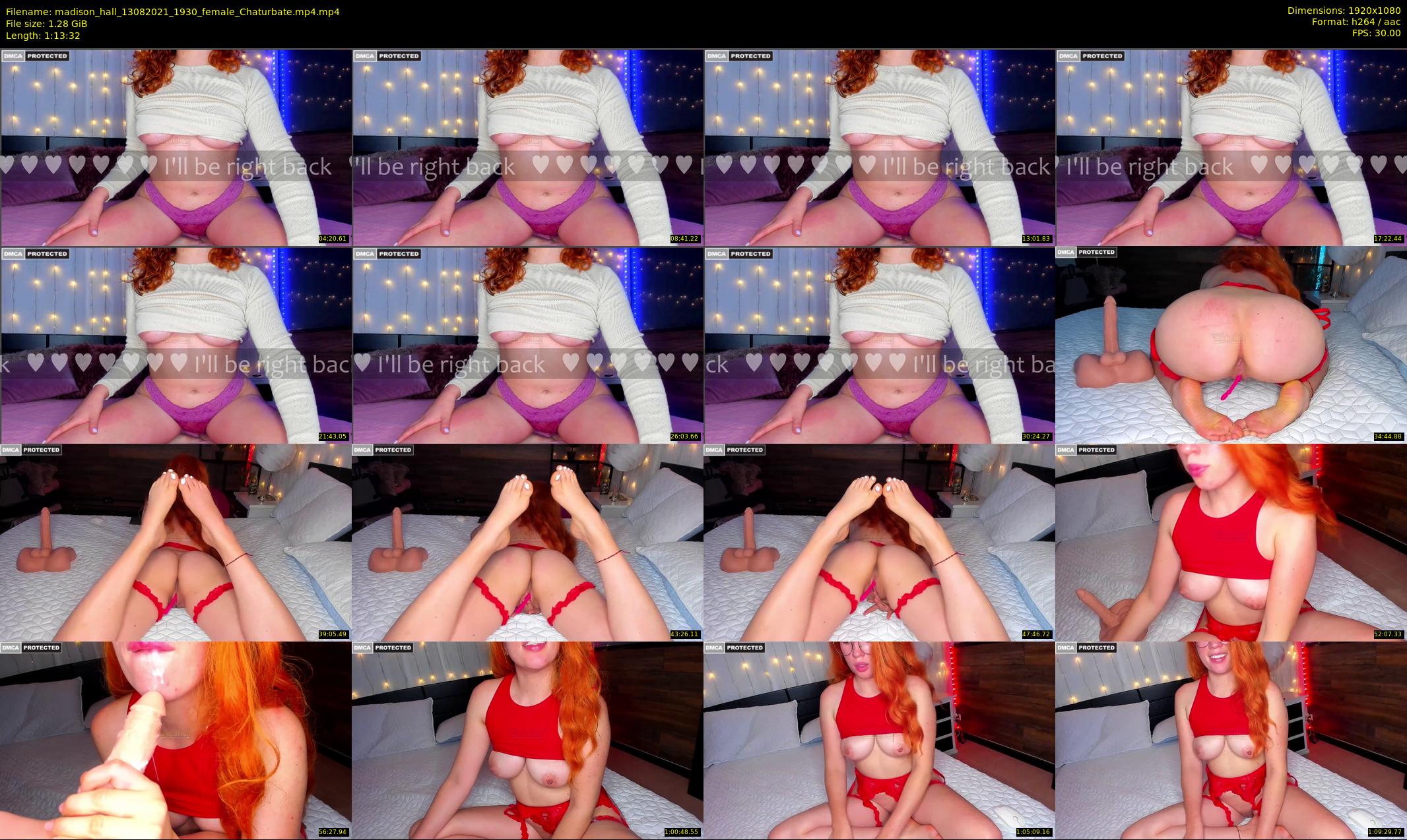 madison_hall — 74 minute Chaturbate female cam show recording, 1080p, Aug 13, 2021