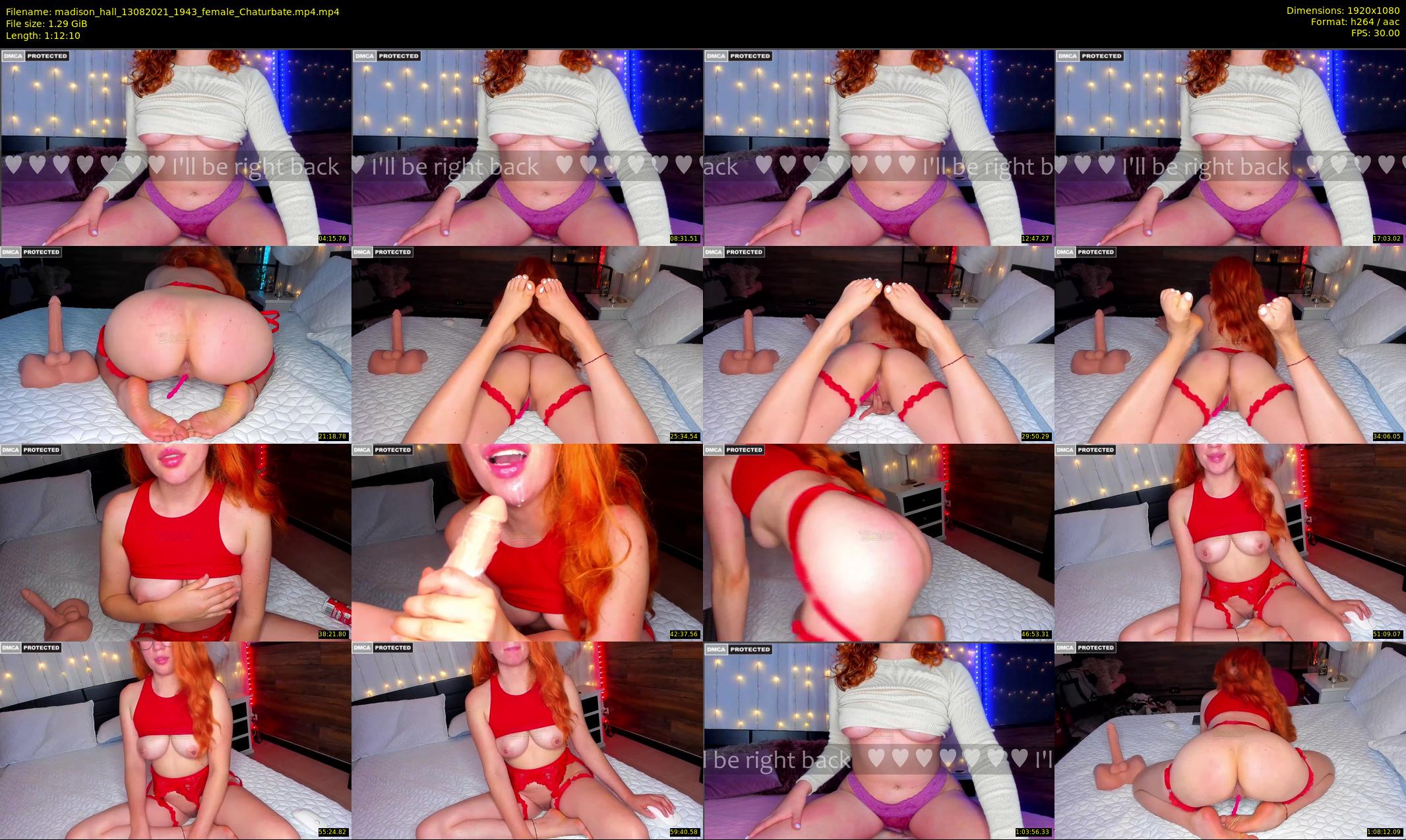 madison_hall — 73 minute Chaturbate female cam show recording, 1080p, Aug 13, 2021