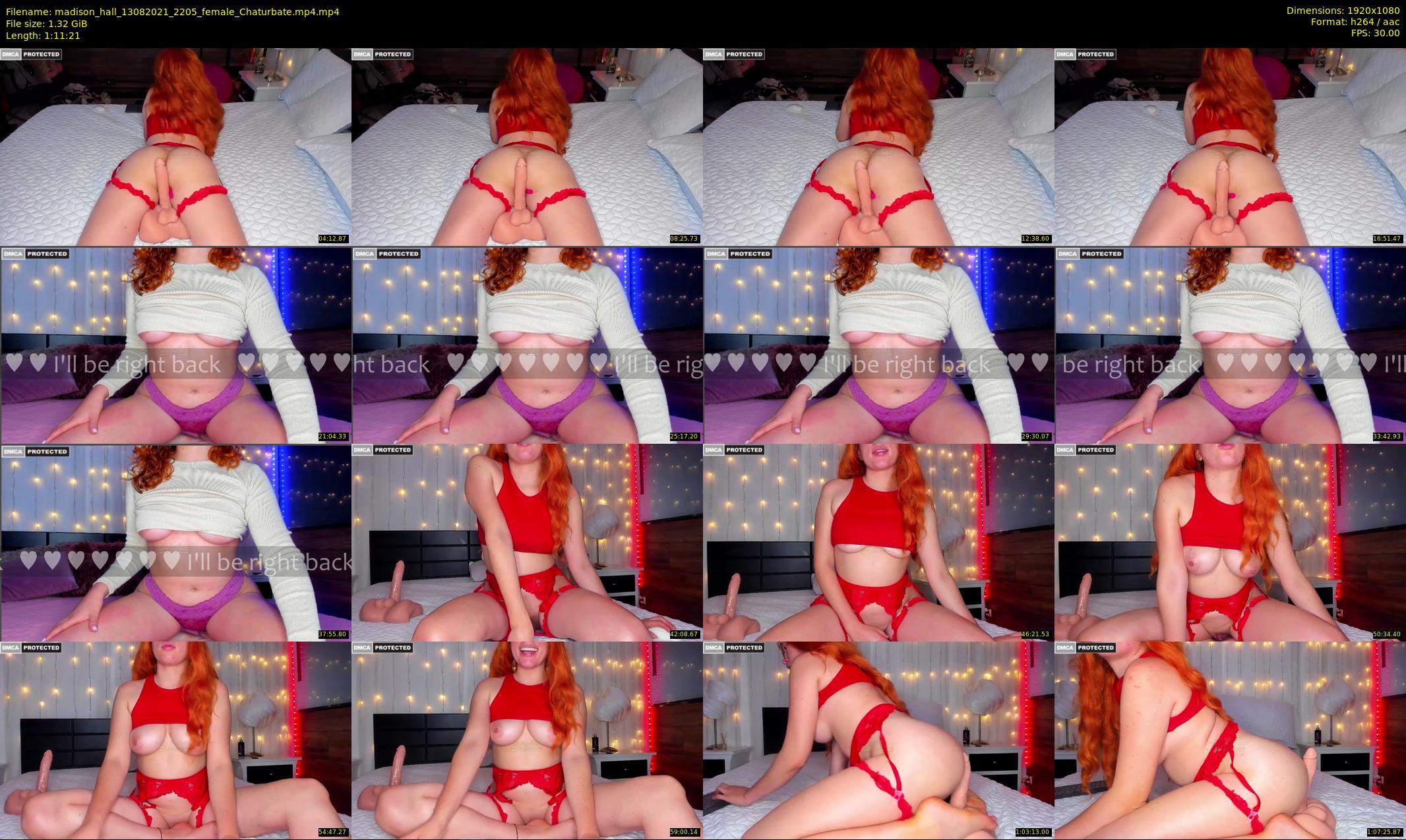 madison_hall — 72 minute Chaturbate female cam show recording, 1080p, Aug 13, 2021