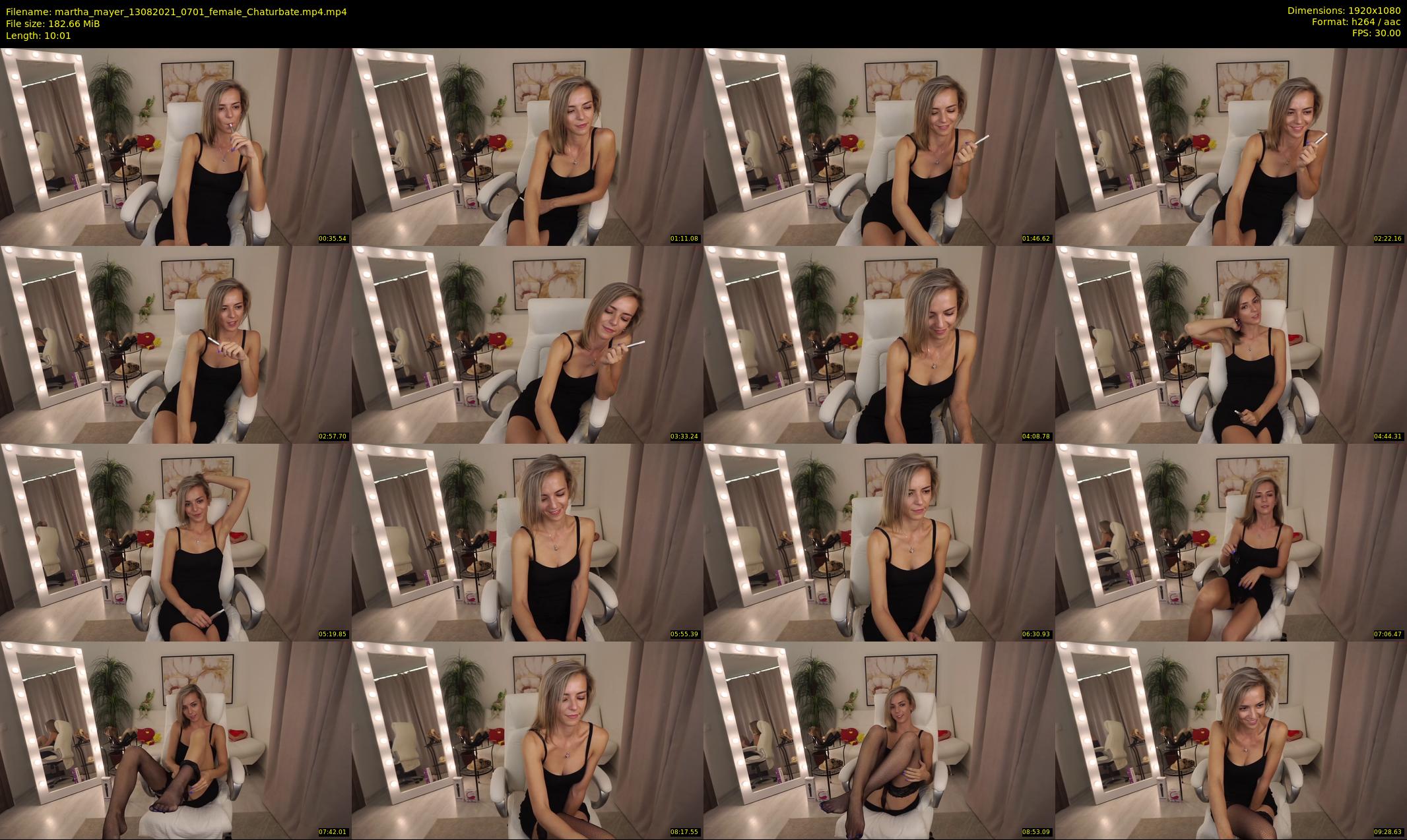 martha_mayer — 11 minute Chaturbate female cam show recording, 1080p, Aug 13, 2021