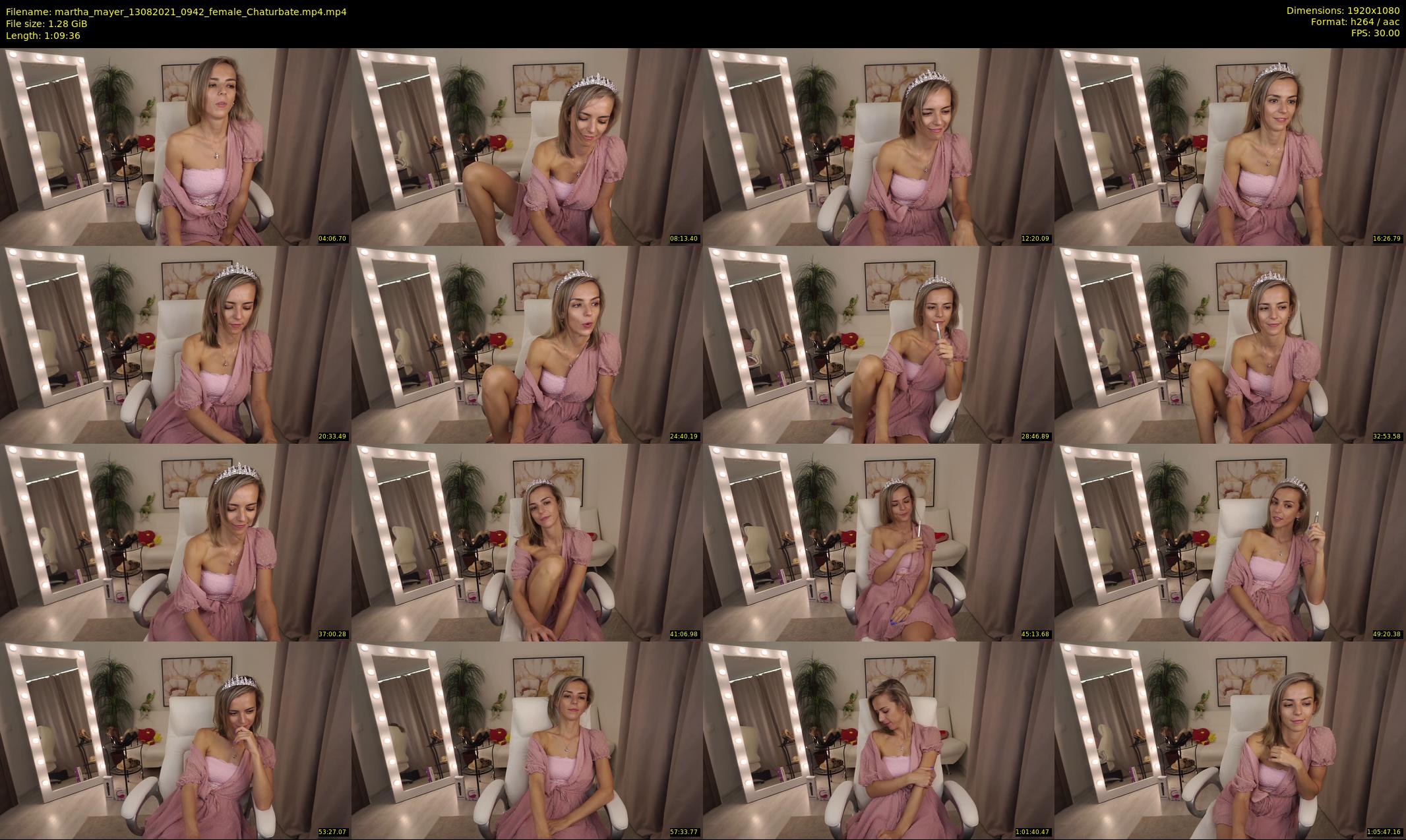 martha_mayer — 70 minute Chaturbate female cam show recording, 1080p, Aug 13, 2021