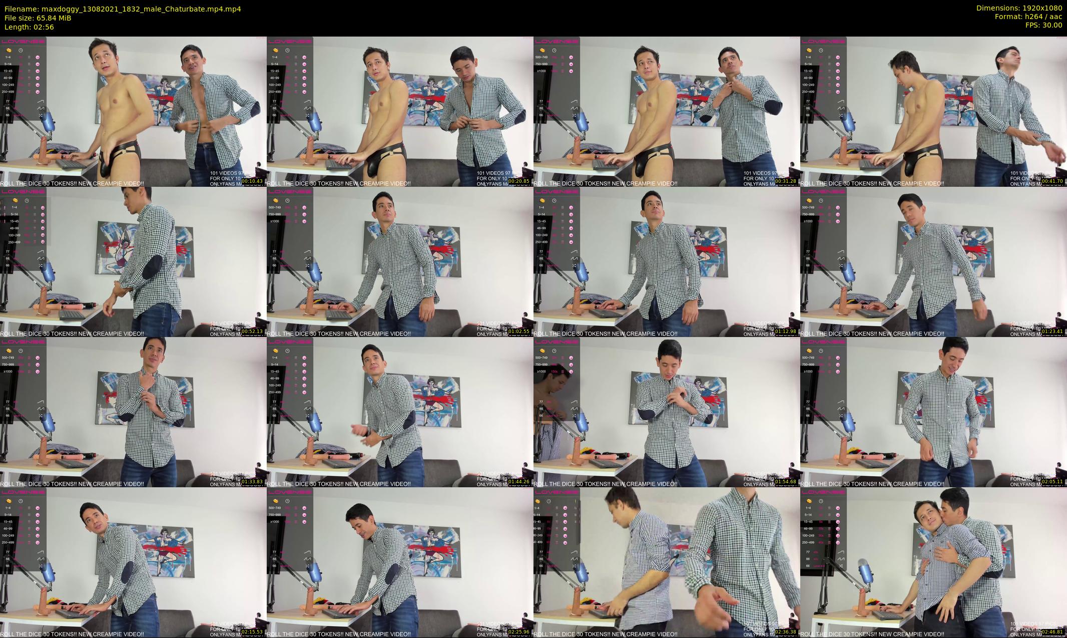 maxdoggy — 3 minute Chaturbate male cam show recording, 1080p, Aug 13, 2021
