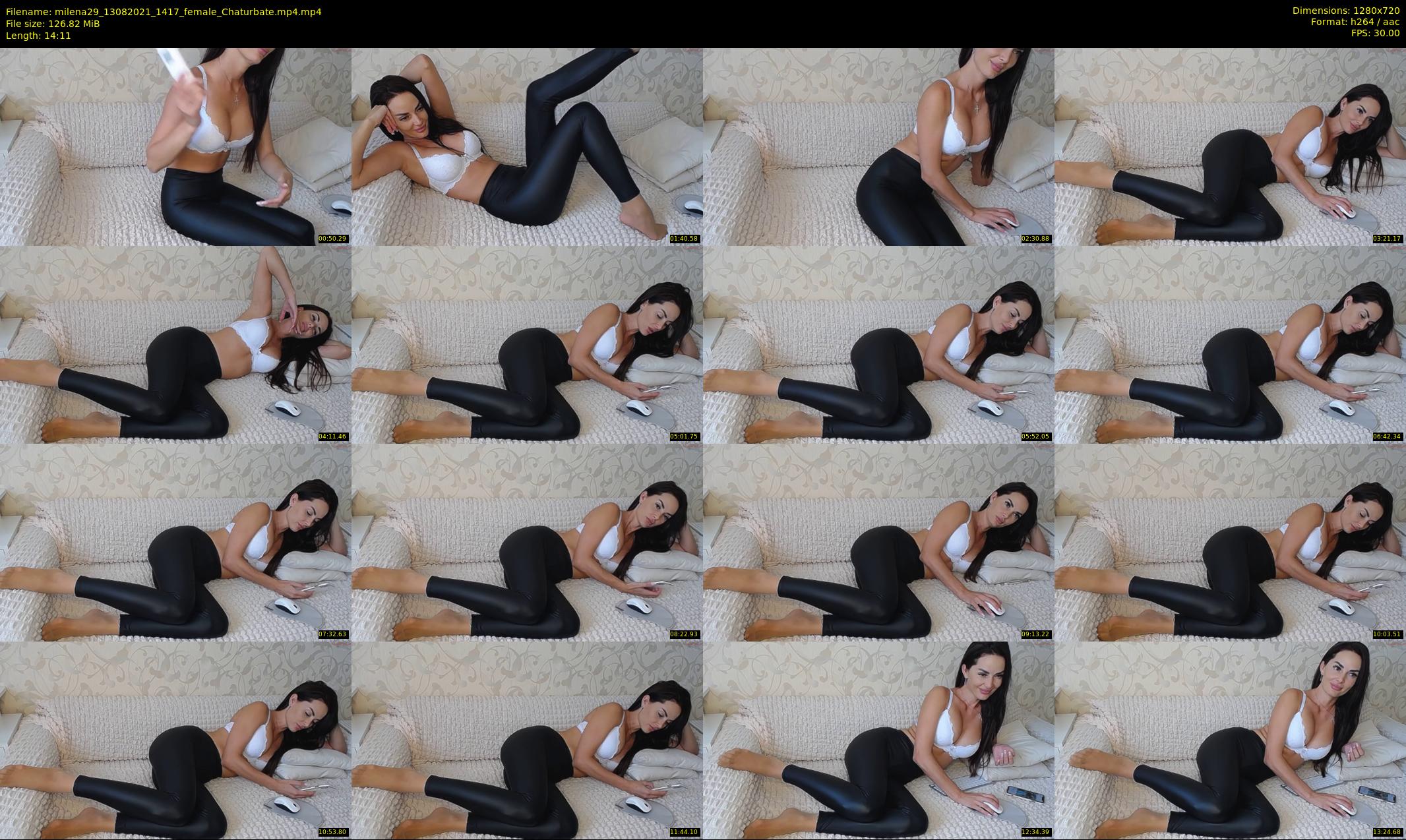 milena29 — 15 minute Chaturbate female cam show recording, 720p, Aug 13, 2021