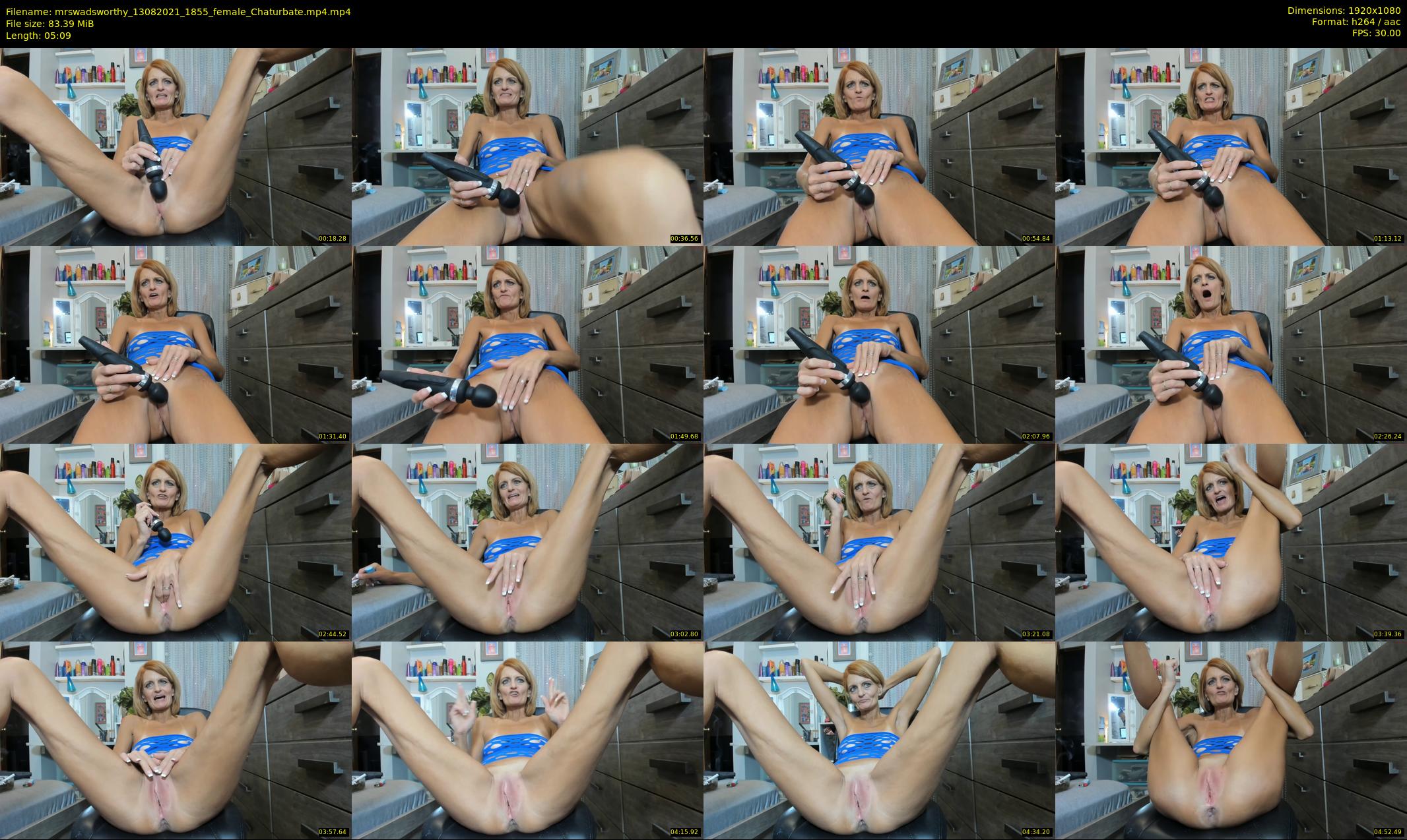 mrswadsworthy — 6 minute Chaturbate female cam show recording, 1080p, Aug 13, 2021