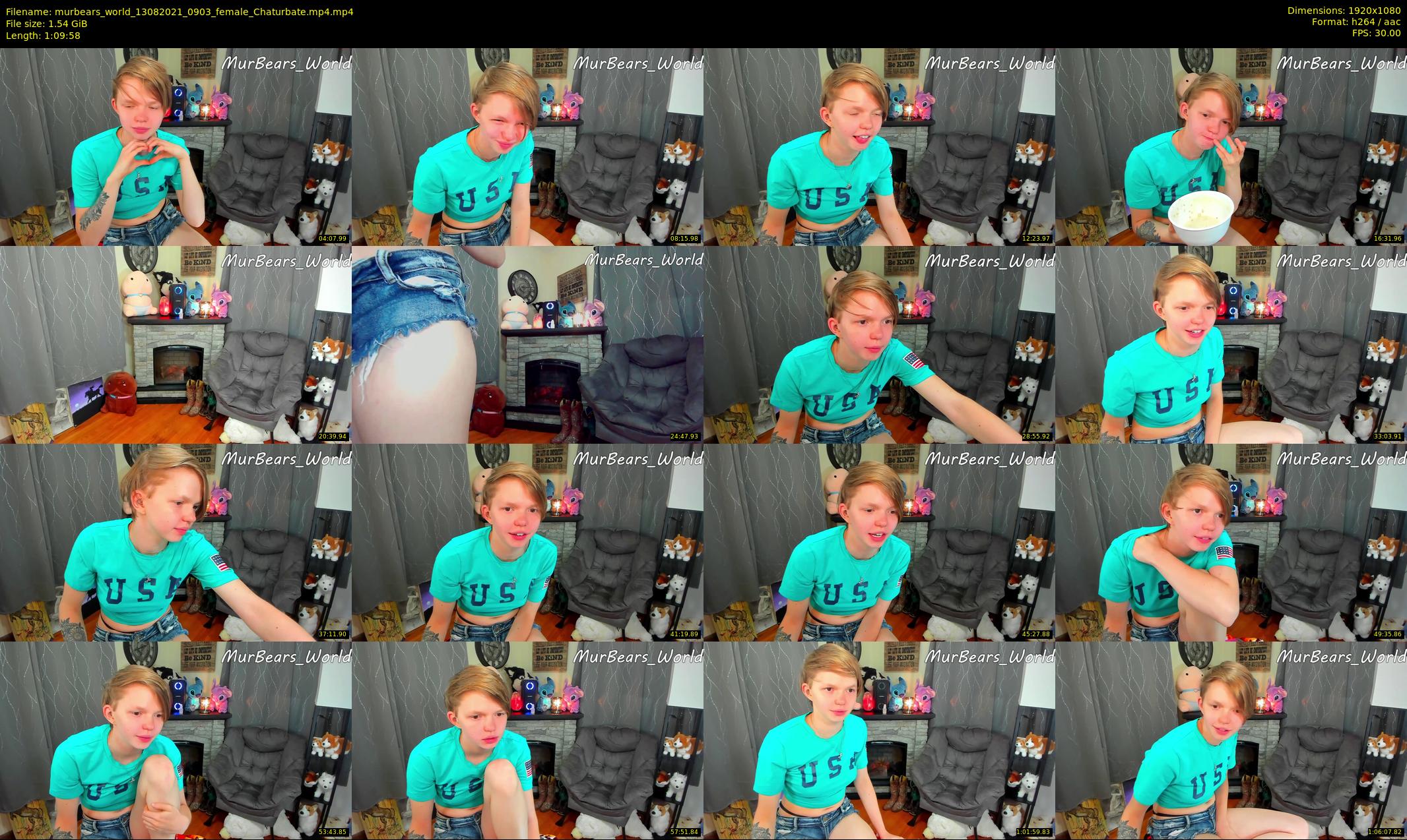 murbears_world — 70 minute Chaturbate female cam show recording, 1080p, Aug 13, 2021