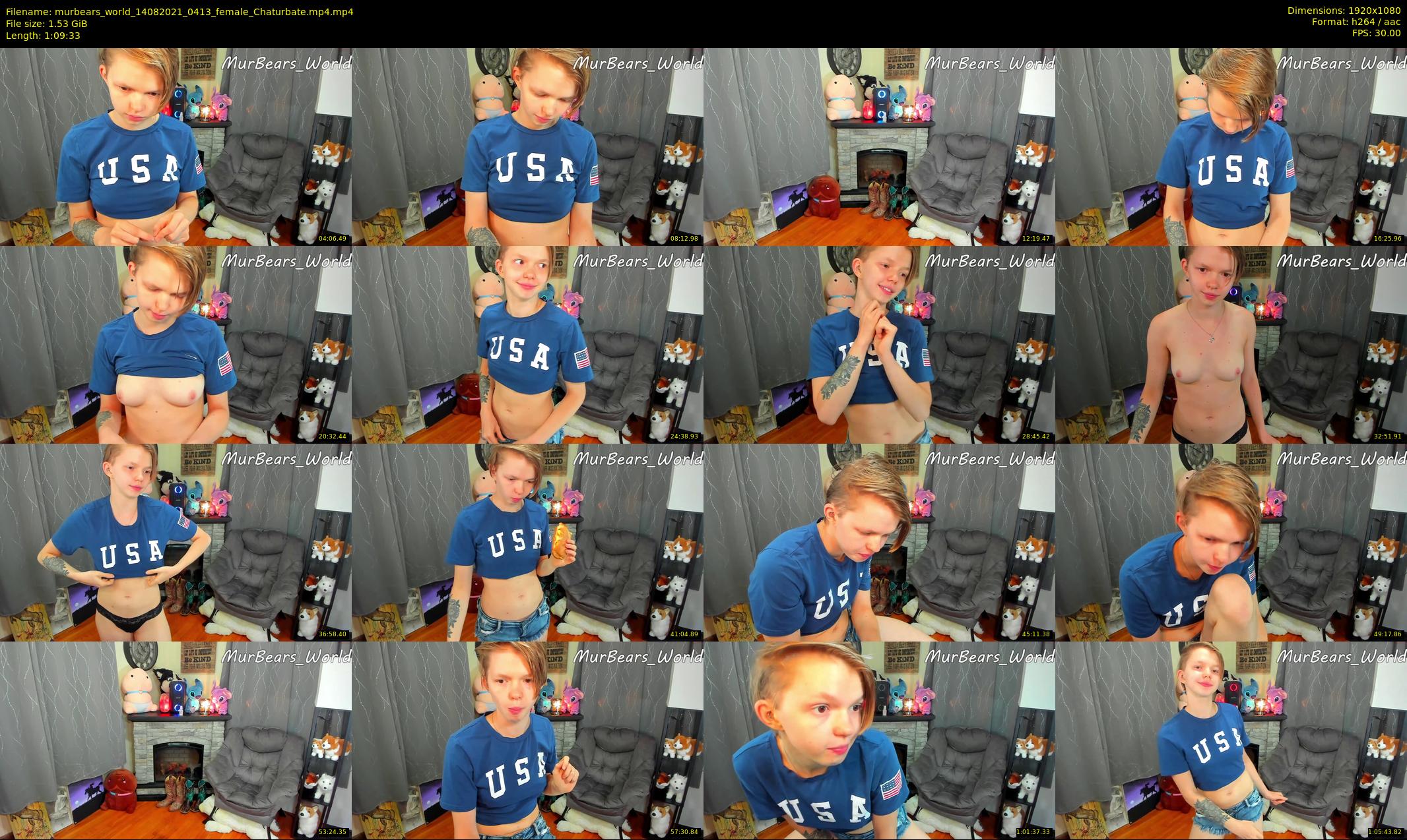 murbears_world — 70 minute Chaturbate female cam show recording, 1080p, Aug 14, 2021