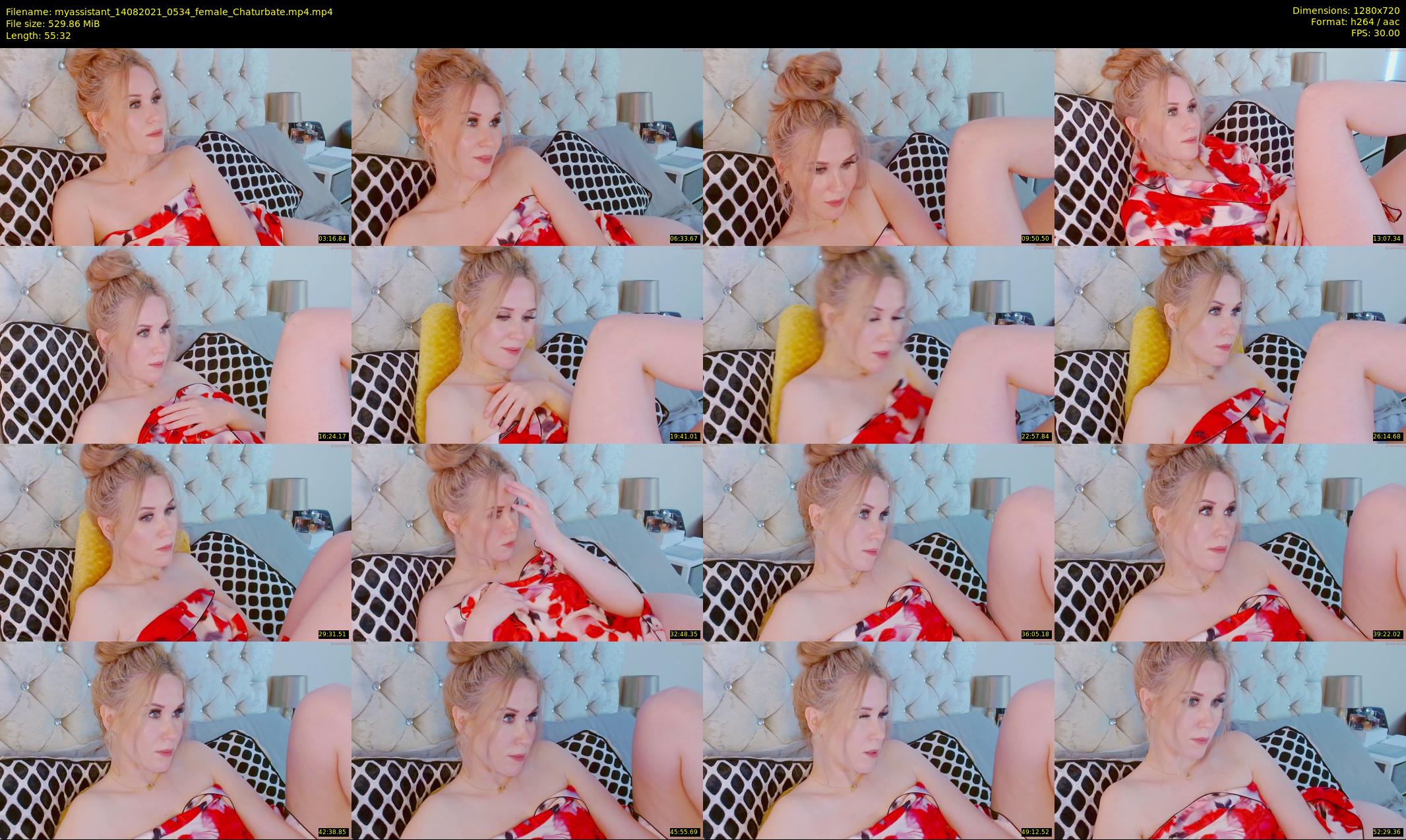 myassistant — 56 minute Chaturbate female cam show recording, 720p, Aug 14, 2021