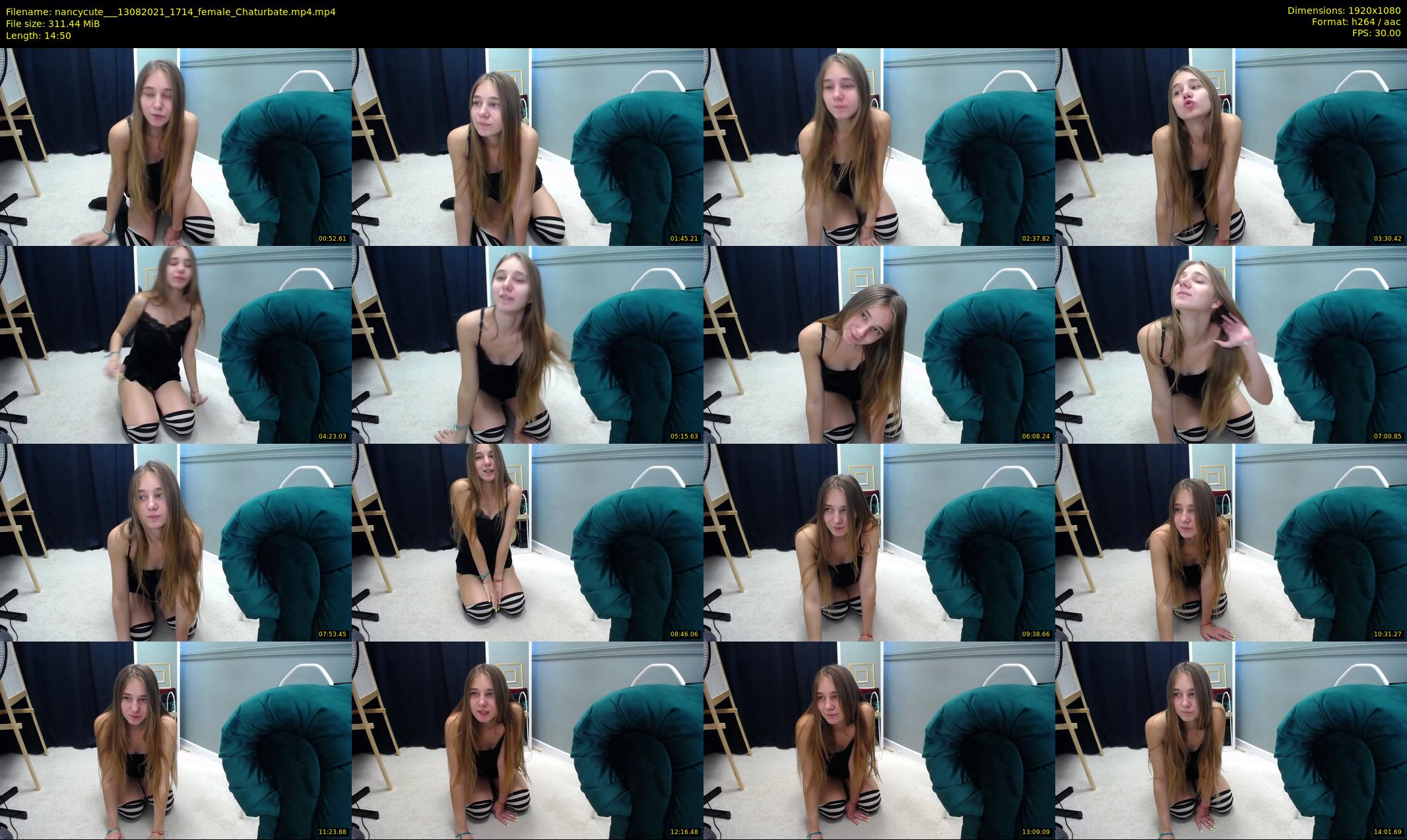 nancycute__ — 15 minute Chaturbate female cam show recording, 1080p, Aug 13, 2021