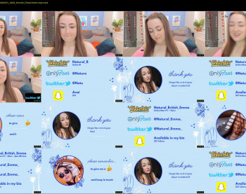 natural_british_emma — 6 minute Chaturbate female cam show recording, 1080p, Aug 13, 2021