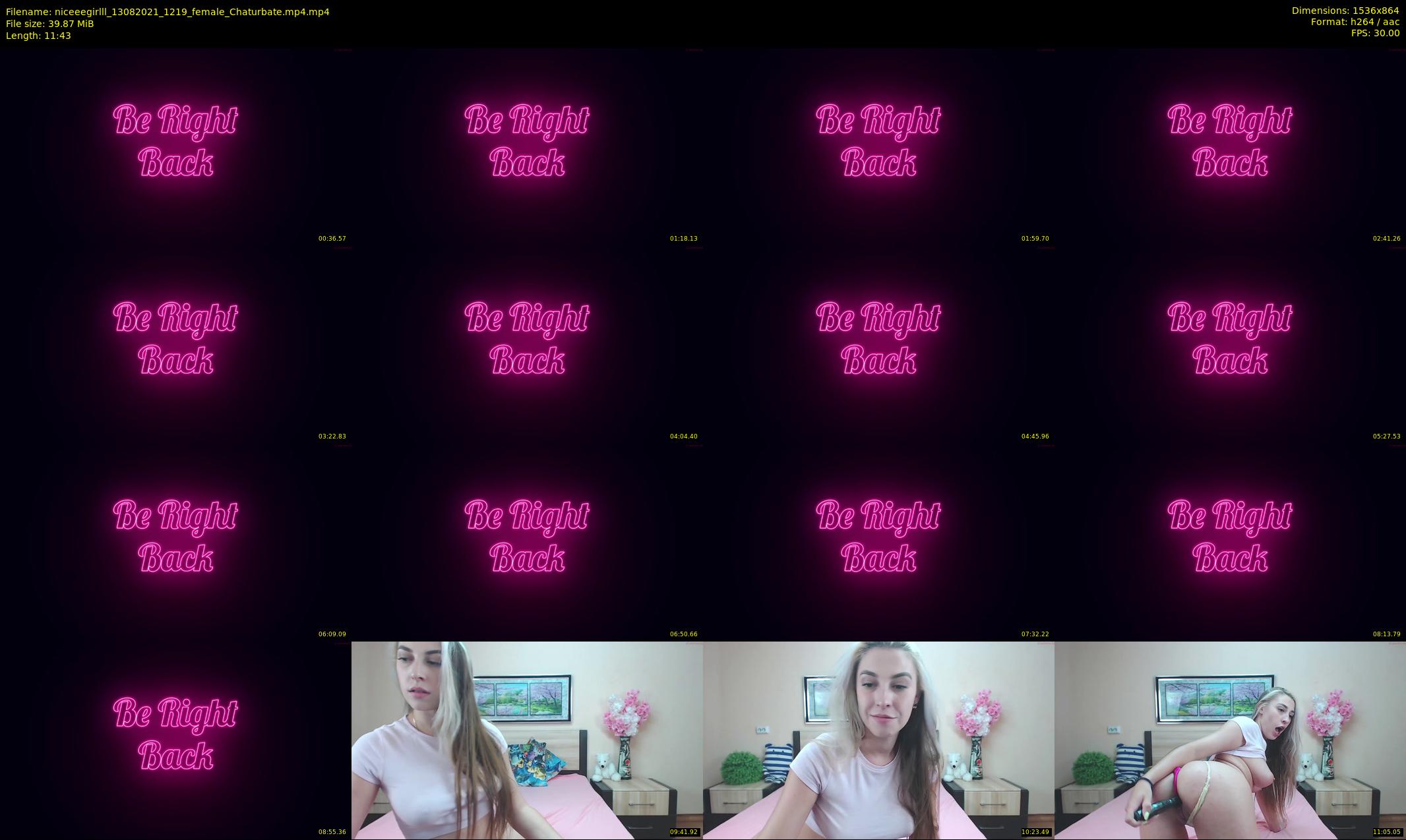 niceeegirlll — 12 minute Chaturbate couple cam show recording, 720p, Aug 13, 2021