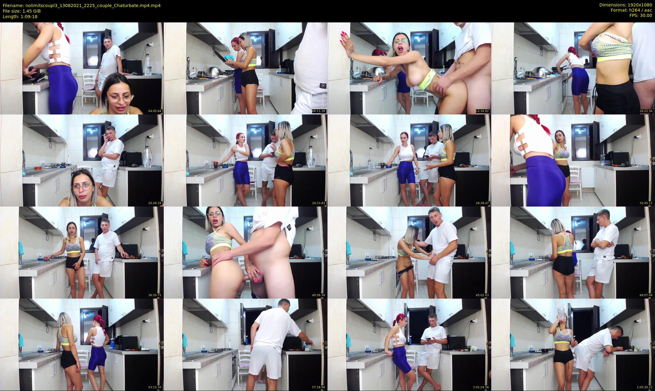 nolimitscoupl3 — 70 minute Chaturbate couple cam show recording, 1080p, Aug 13, 2021