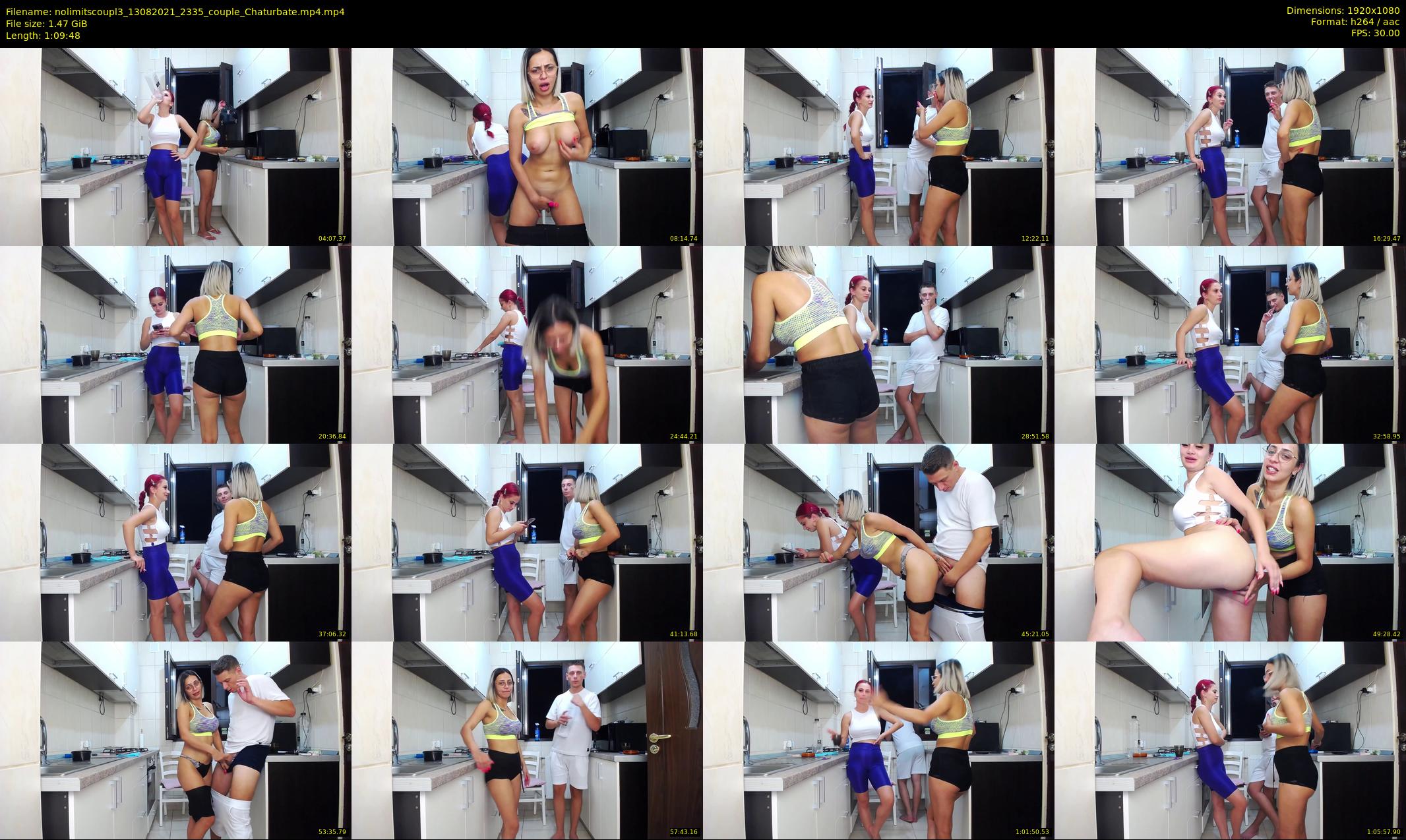 nolimitscoupl3 — 70 minute Chaturbate couple cam show recording, 1080p, Aug 13, 2021