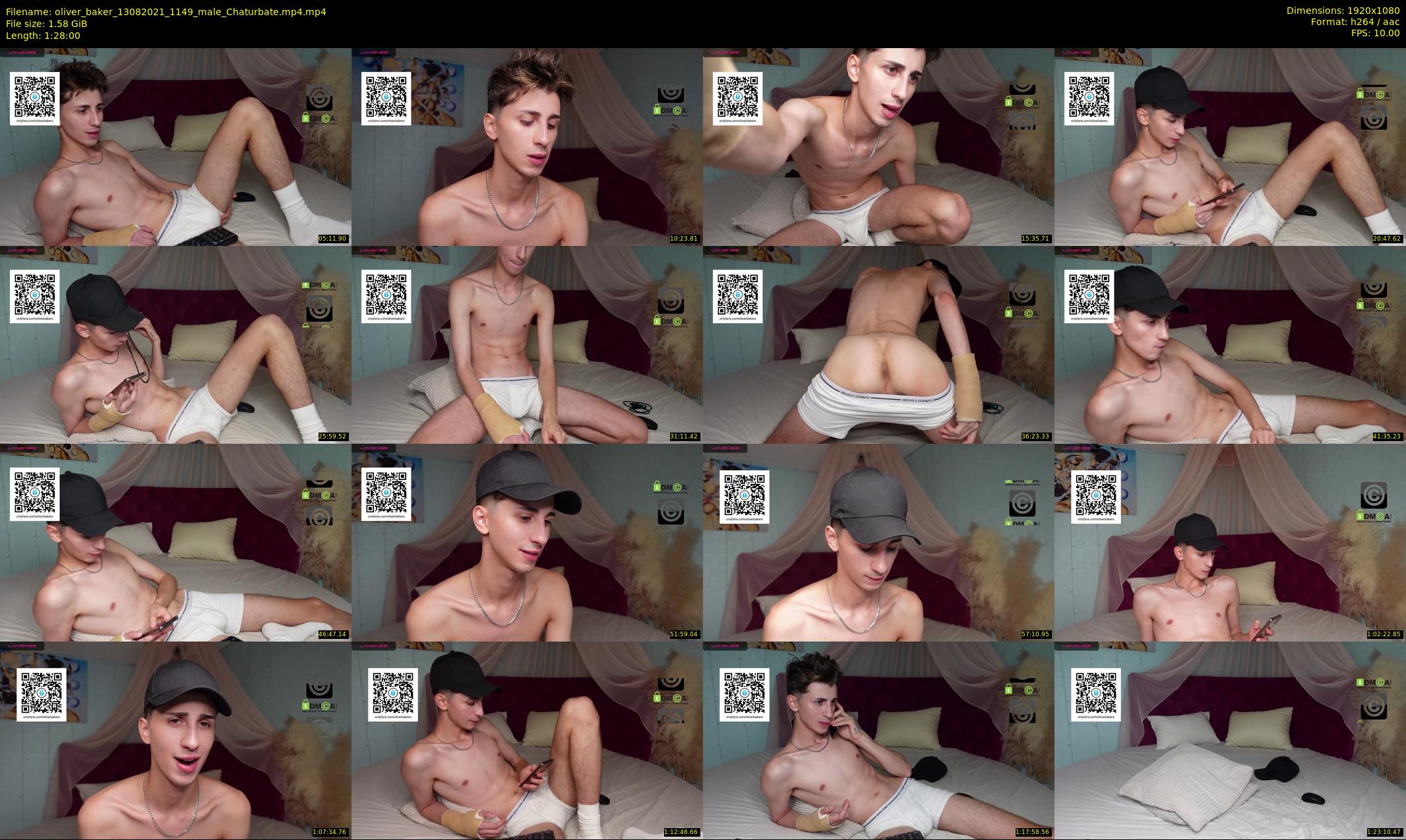 oliver_baker — 88 minute Chaturbate male cam show recording, 1080p, Aug 13, 2021