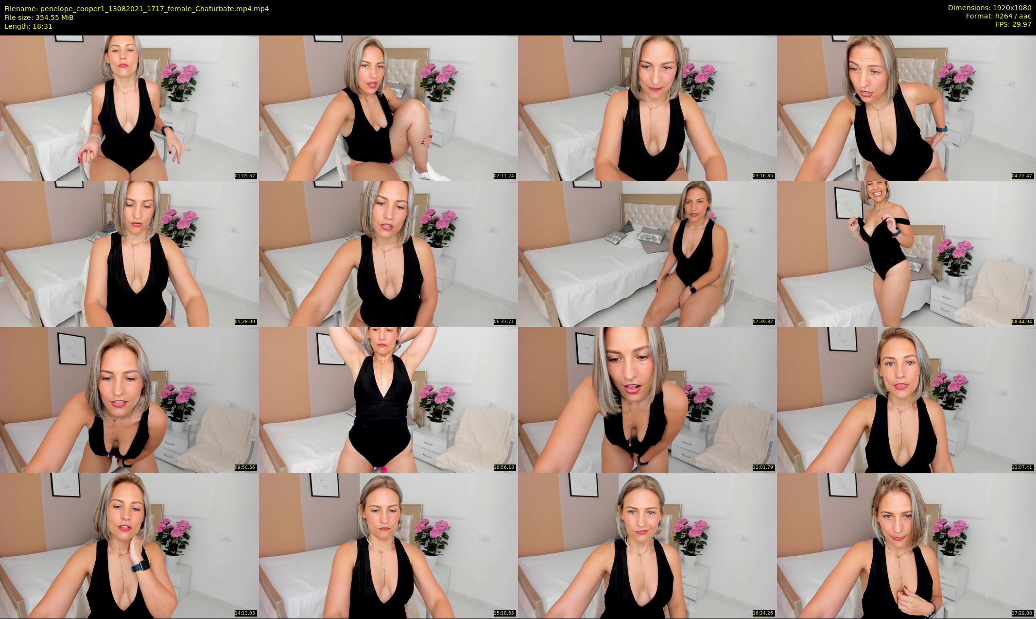 penelope_cooper1 — 19 minute Chaturbate female cam show recording, 1080p, Aug 13, 2021