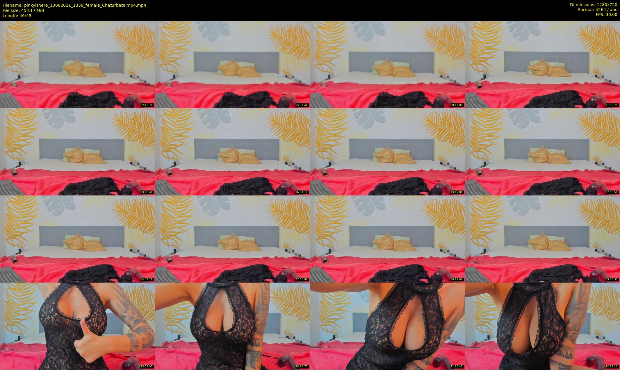pinkyishere — 47 minute Chaturbate female cam show recording, 720p, Aug 13, 2021