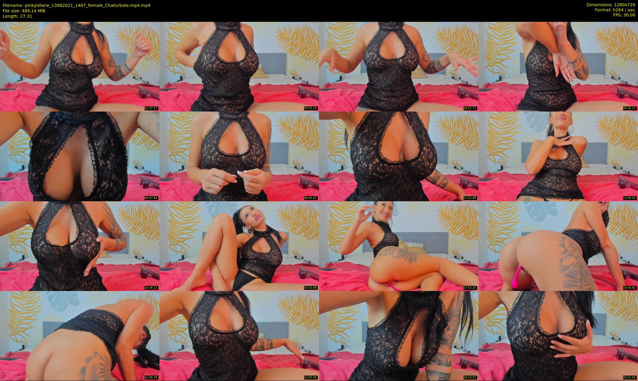 pinkyishere — 28 minute Chaturbate female cam show recording, 720p, Aug 13, 2021