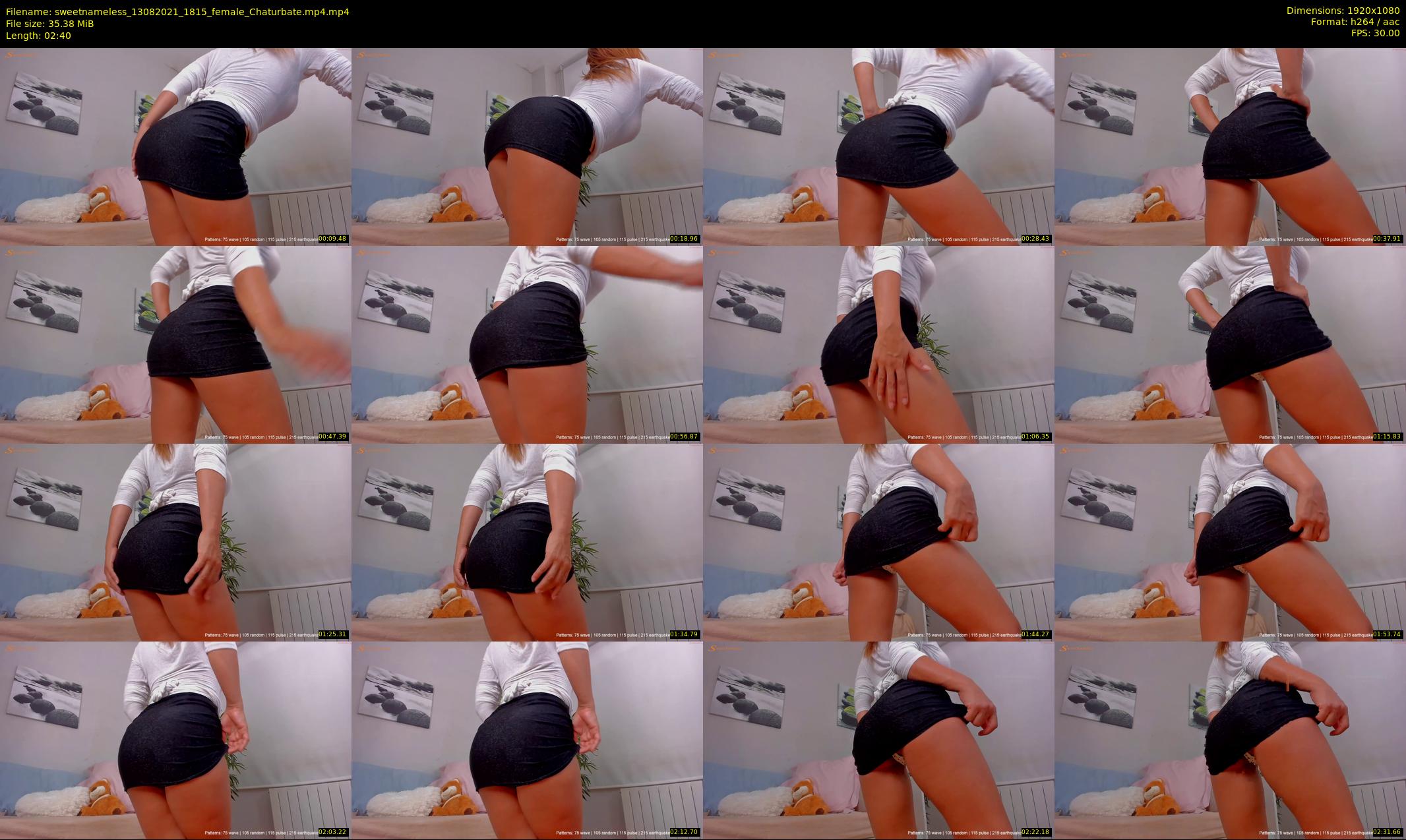 sweetnameless — 3 minute Chaturbate couple cam show recording, 1080p, Aug 13, 2021