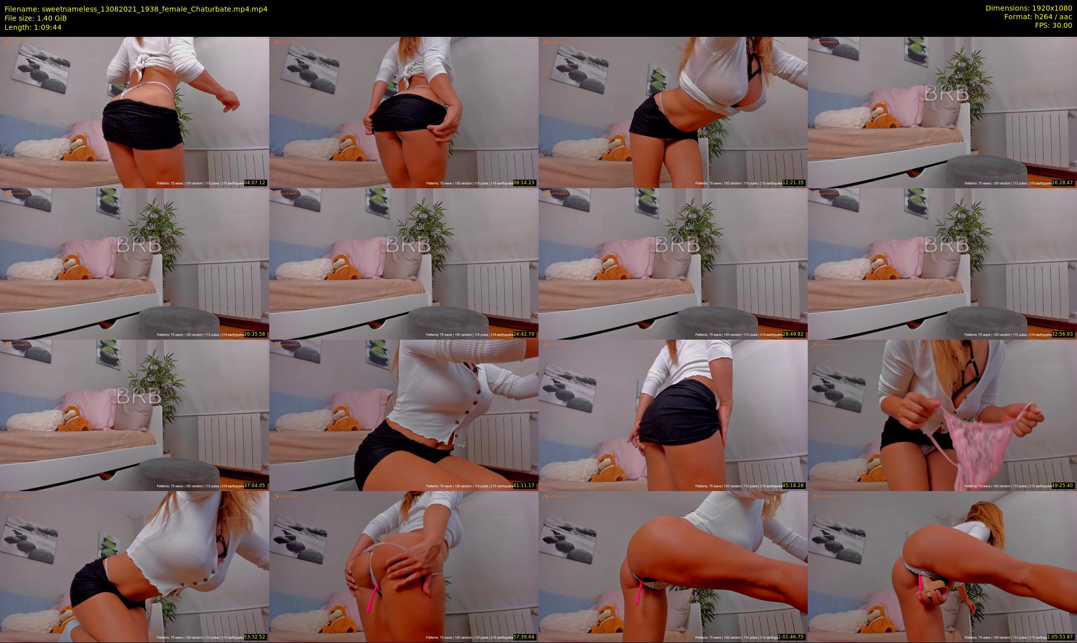sweetnameless — 70 minute Chaturbate couple cam show recording, 1080p, Aug 13, 2021