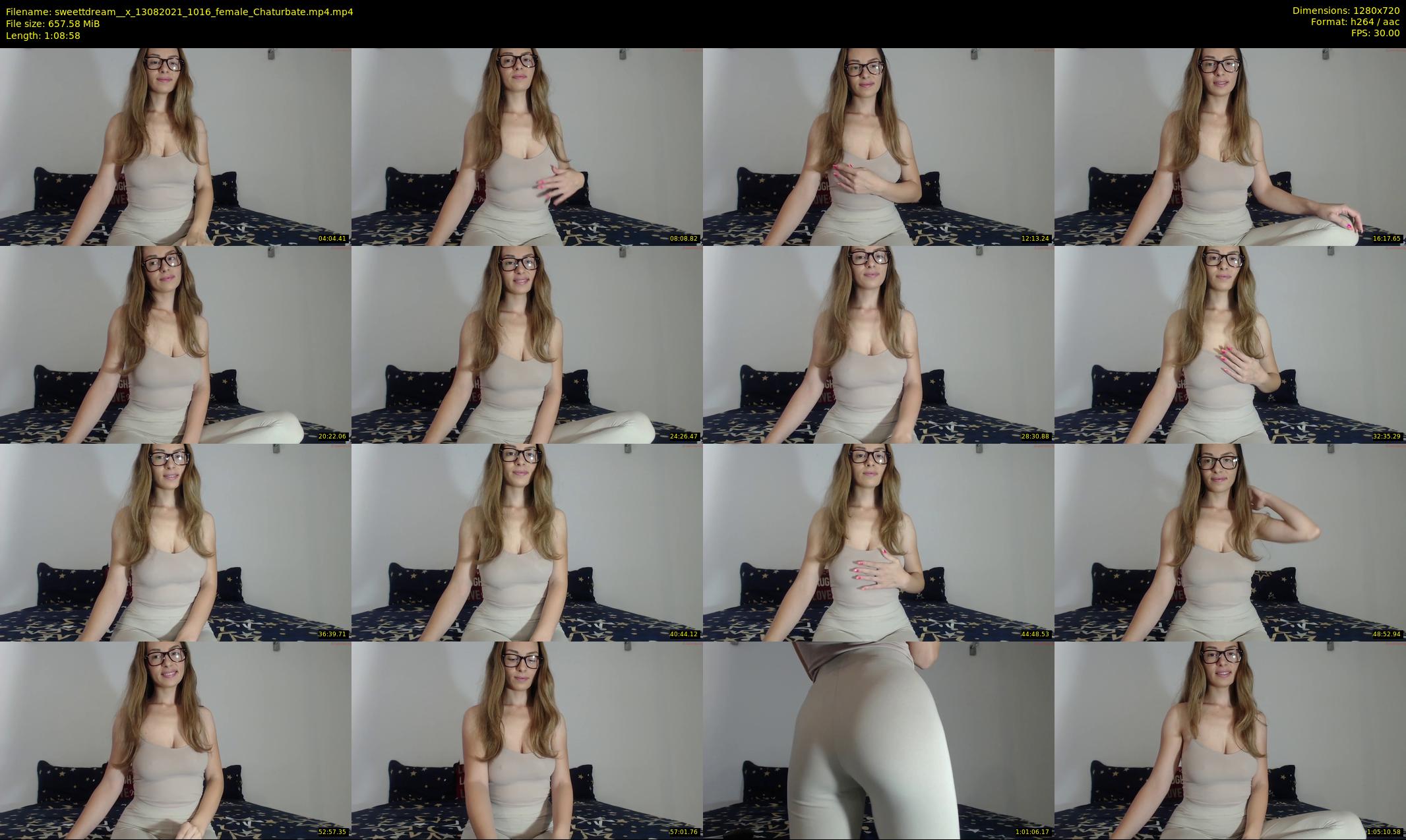 sweettdream__x — 69 minute Chaturbate female cam show recording, 720p, Aug 13, 2021