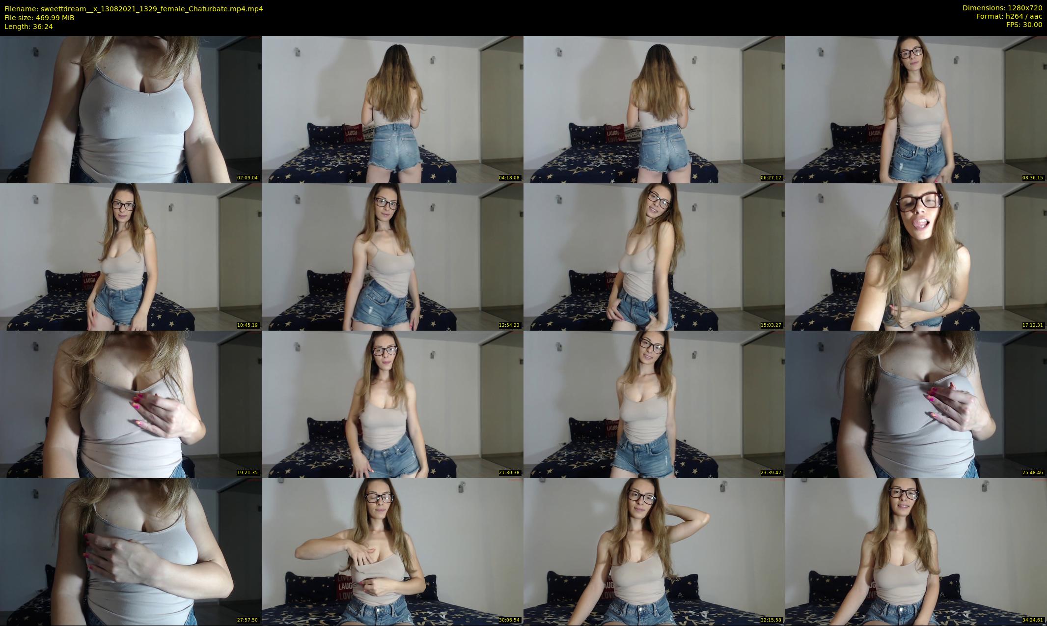sweettdream__x — 37 minute Chaturbate female cam show recording, 720p, Aug 13, 2021