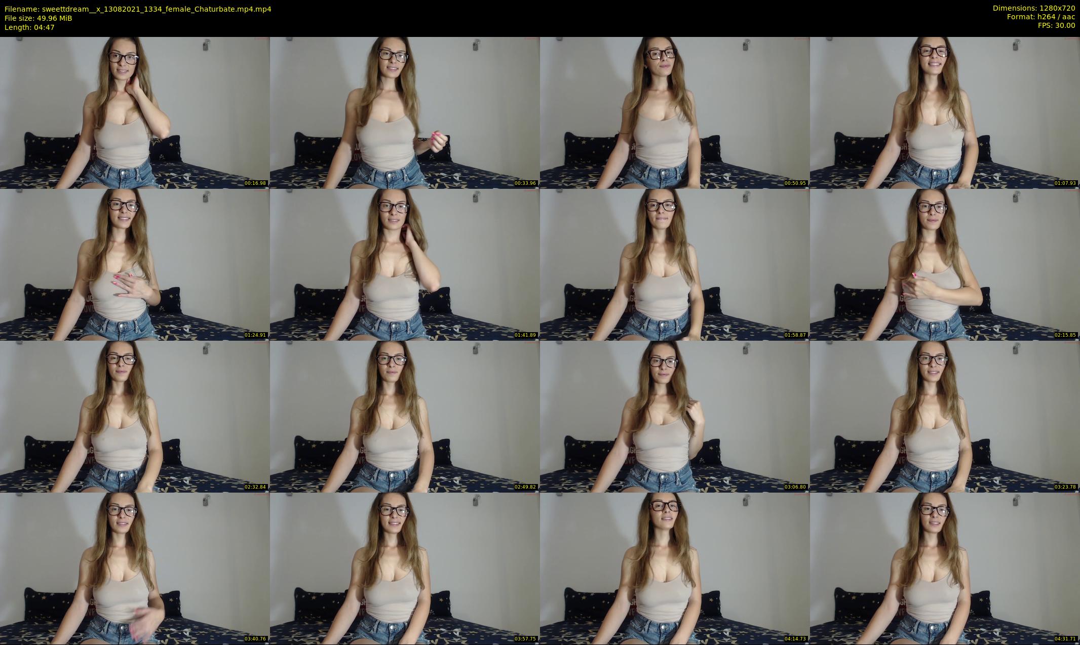 sweettdream__x — 5 minute Chaturbate female cam show recording, 720p, Aug 13, 2021