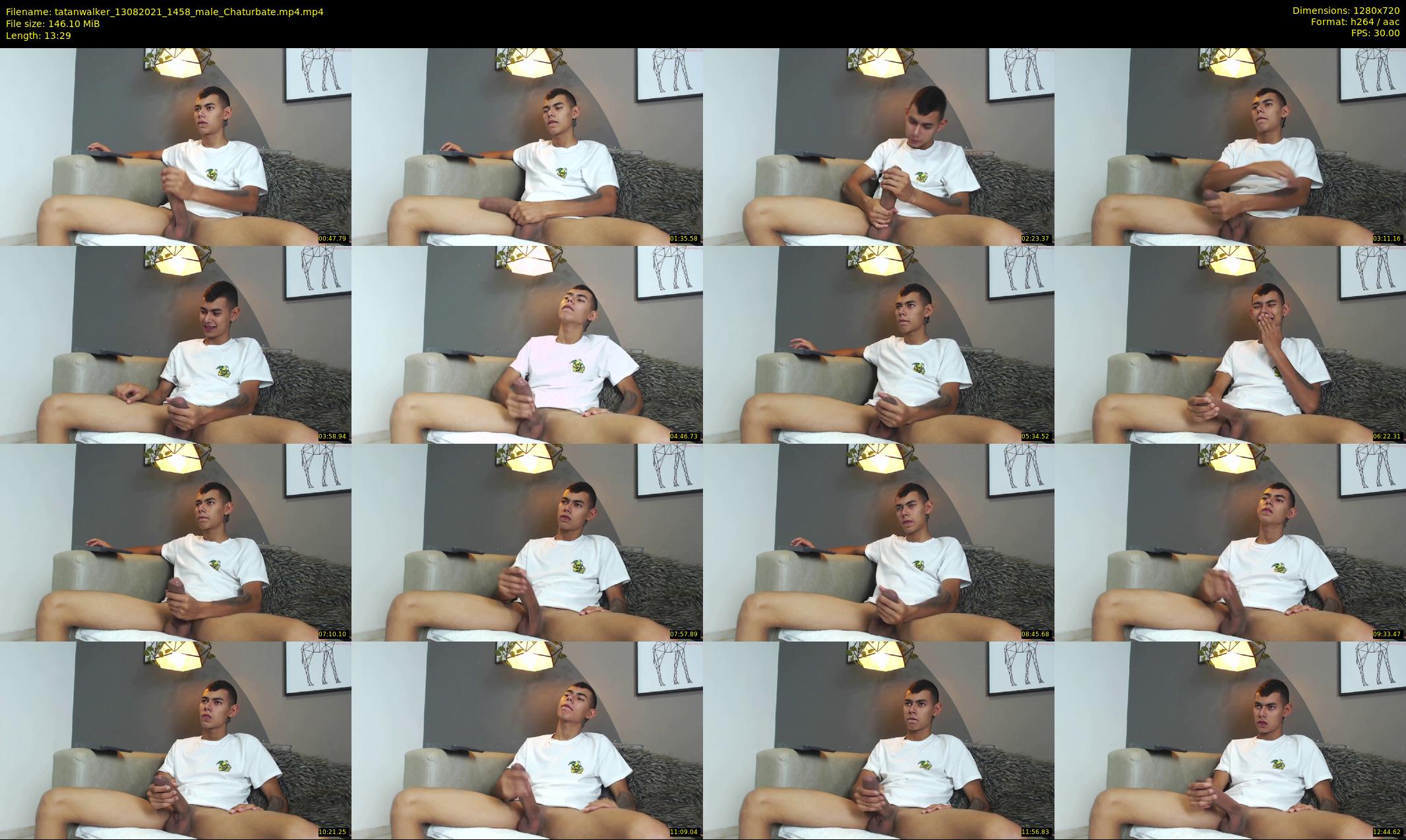 tatanwalker — 14 minute Chaturbate male cam show recording, 720p, Aug 13, 2021