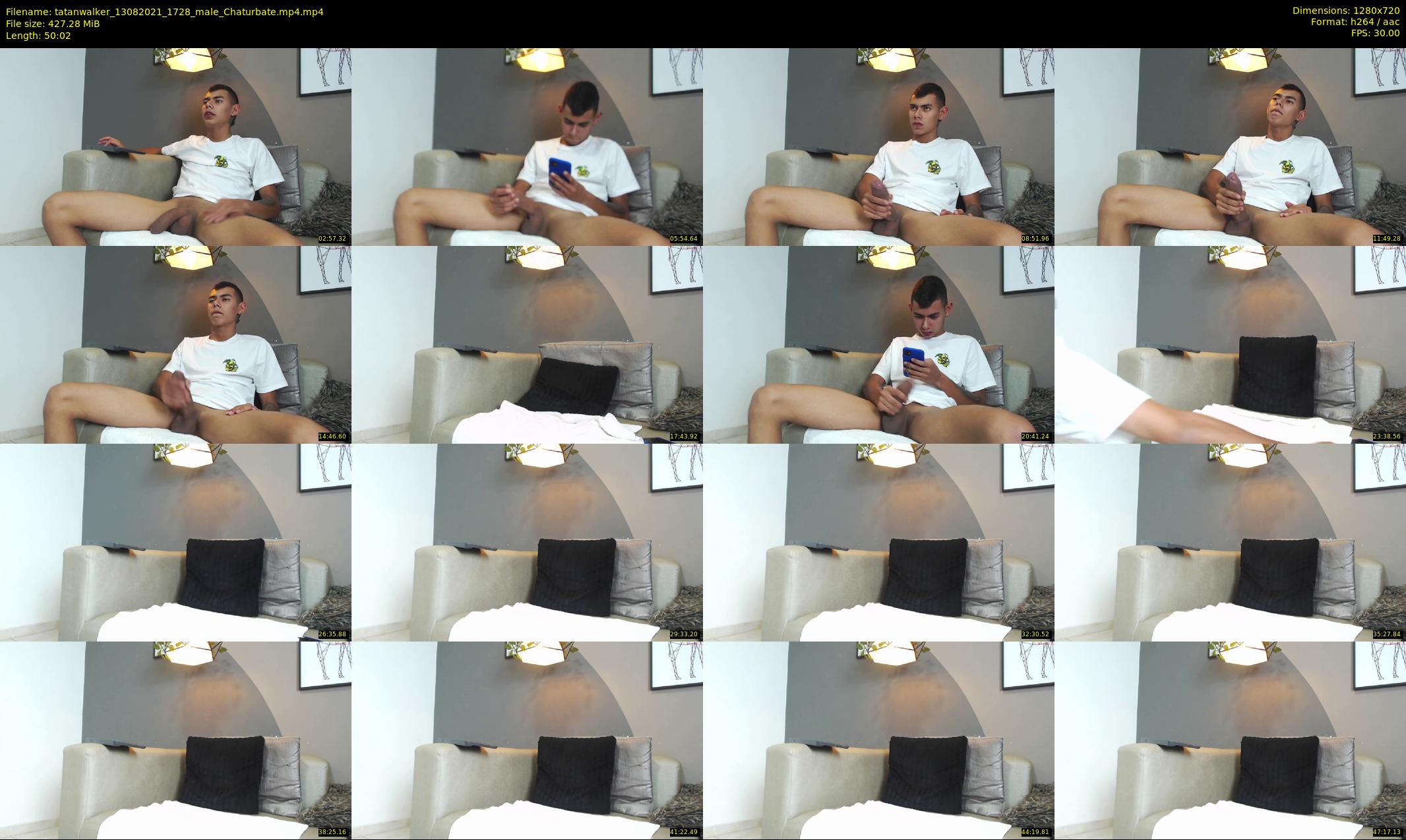 tatanwalker — 51 minute Chaturbate male cam show recording, 720p, Aug 13, 2021