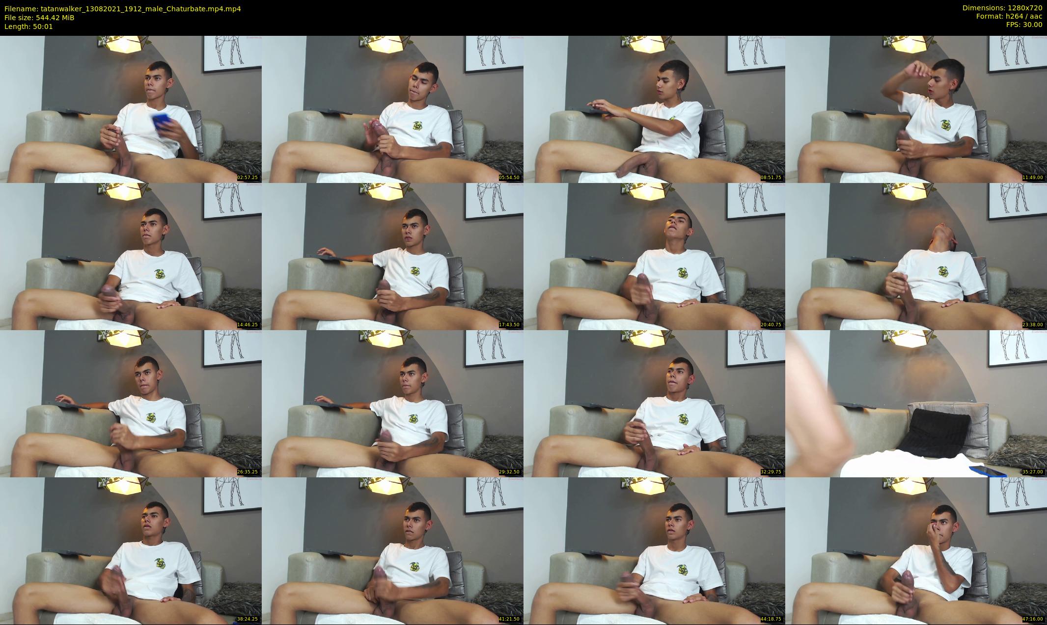 tatanwalker — 51 minute Chaturbate male cam show recording, 720p, Aug 13, 2021