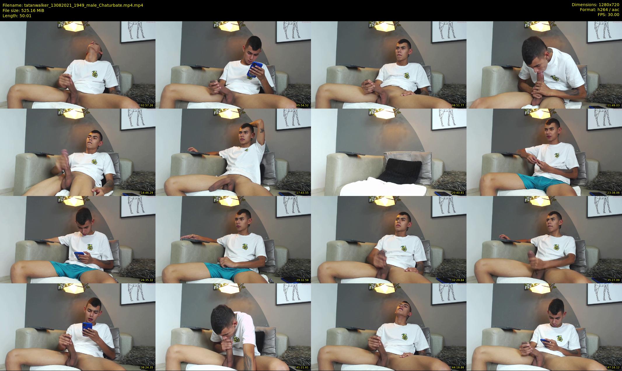 tatanwalker — 51 minute Chaturbate male cam show recording, 720p, Aug 13, 2021