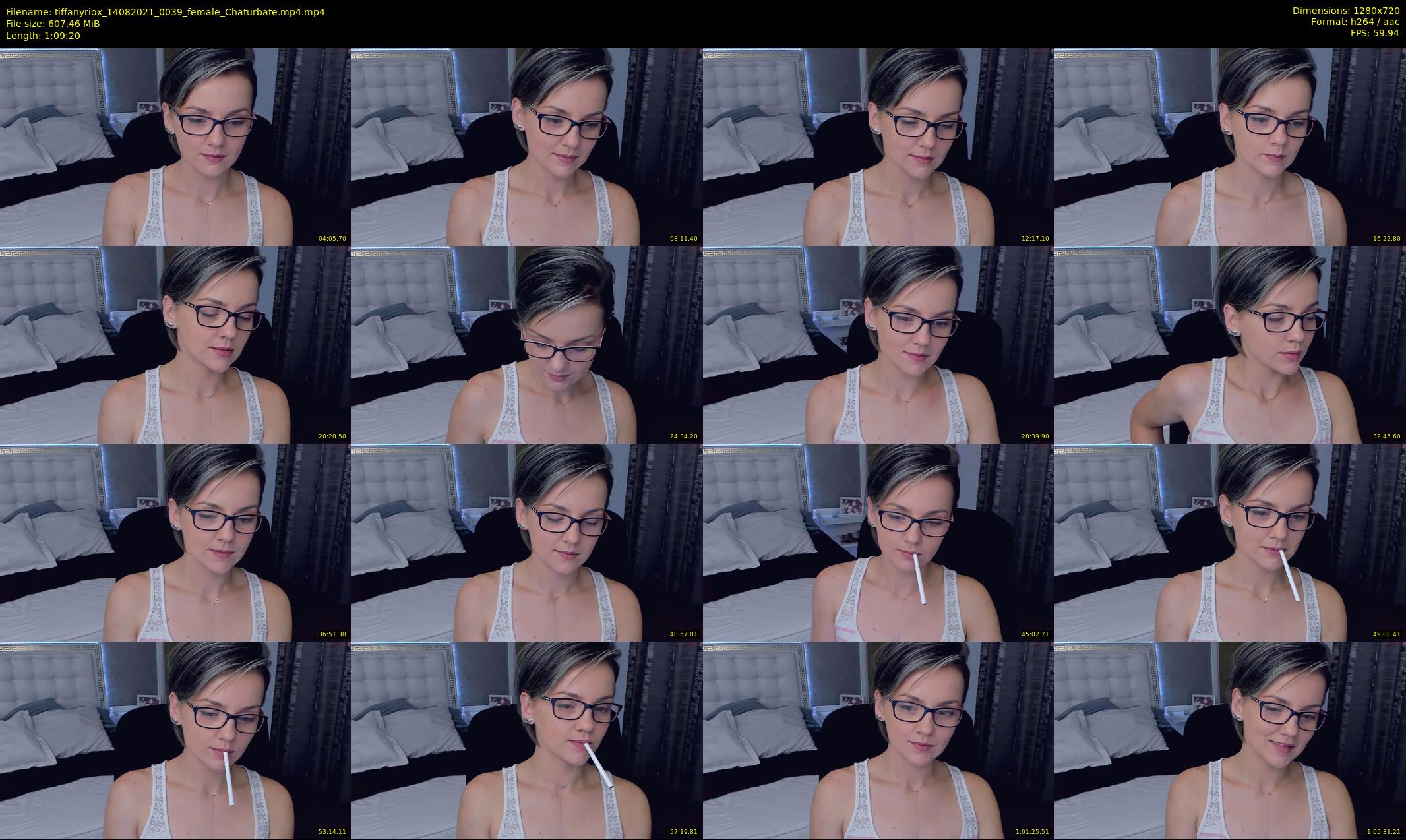 tiffanyriox — 70 minute Chaturbate female cam show recording, 720p, Aug 14, 2021