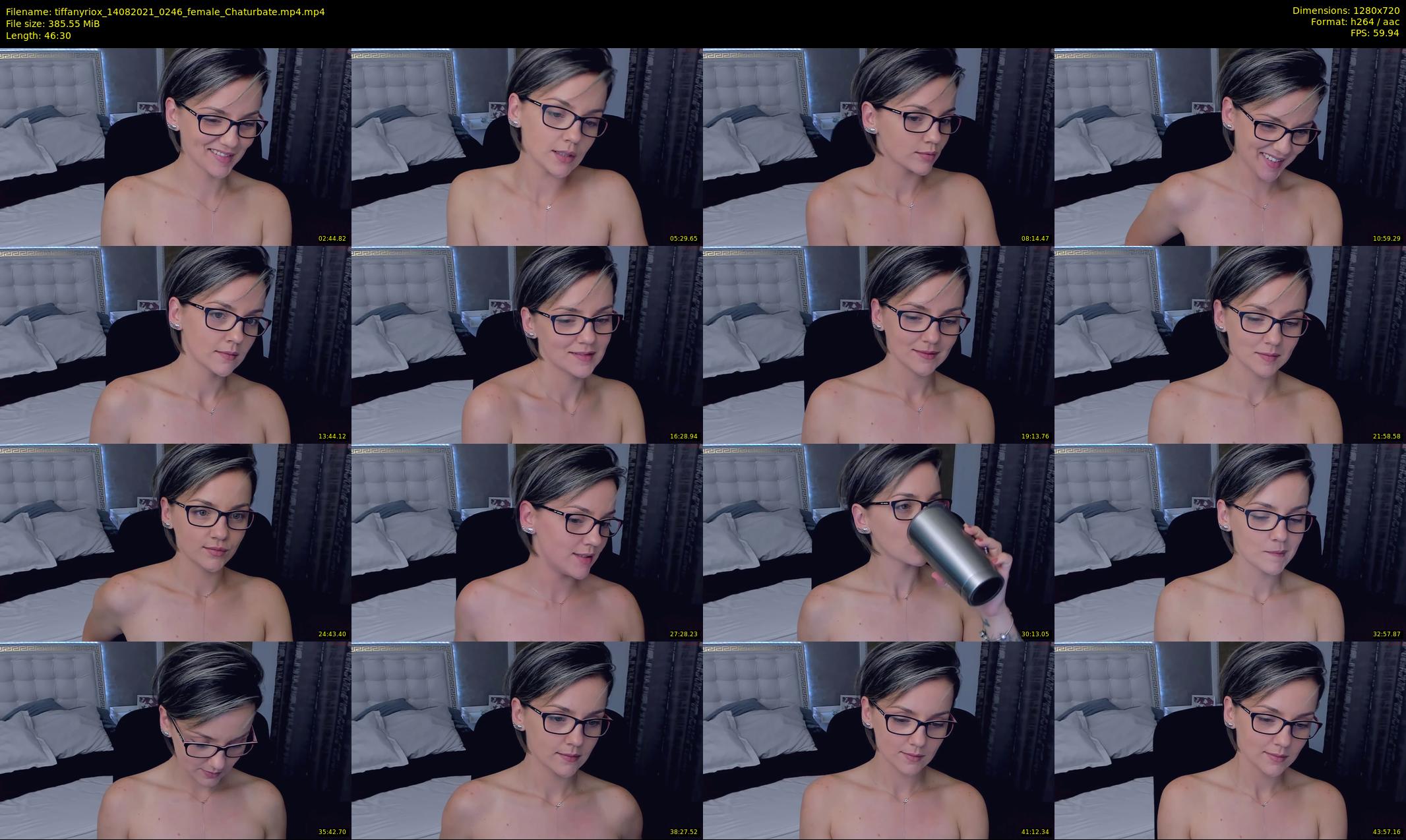 tiffanyriox — 47 minute Chaturbate female cam show recording, 720p, Aug 14, 2021