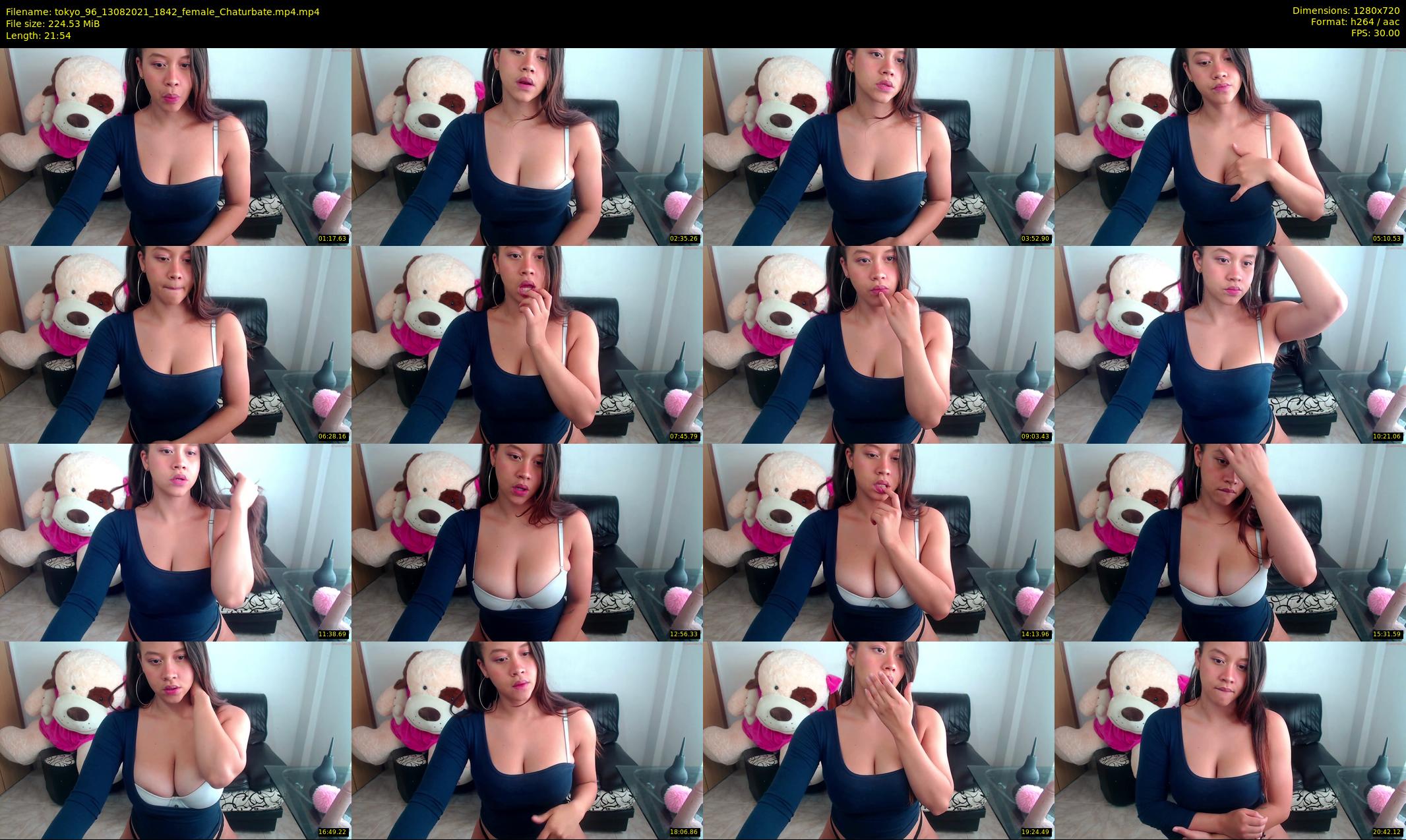 tokyo_96 — 22 minute Chaturbate female cam show recording, 720p, Aug 13, 2021