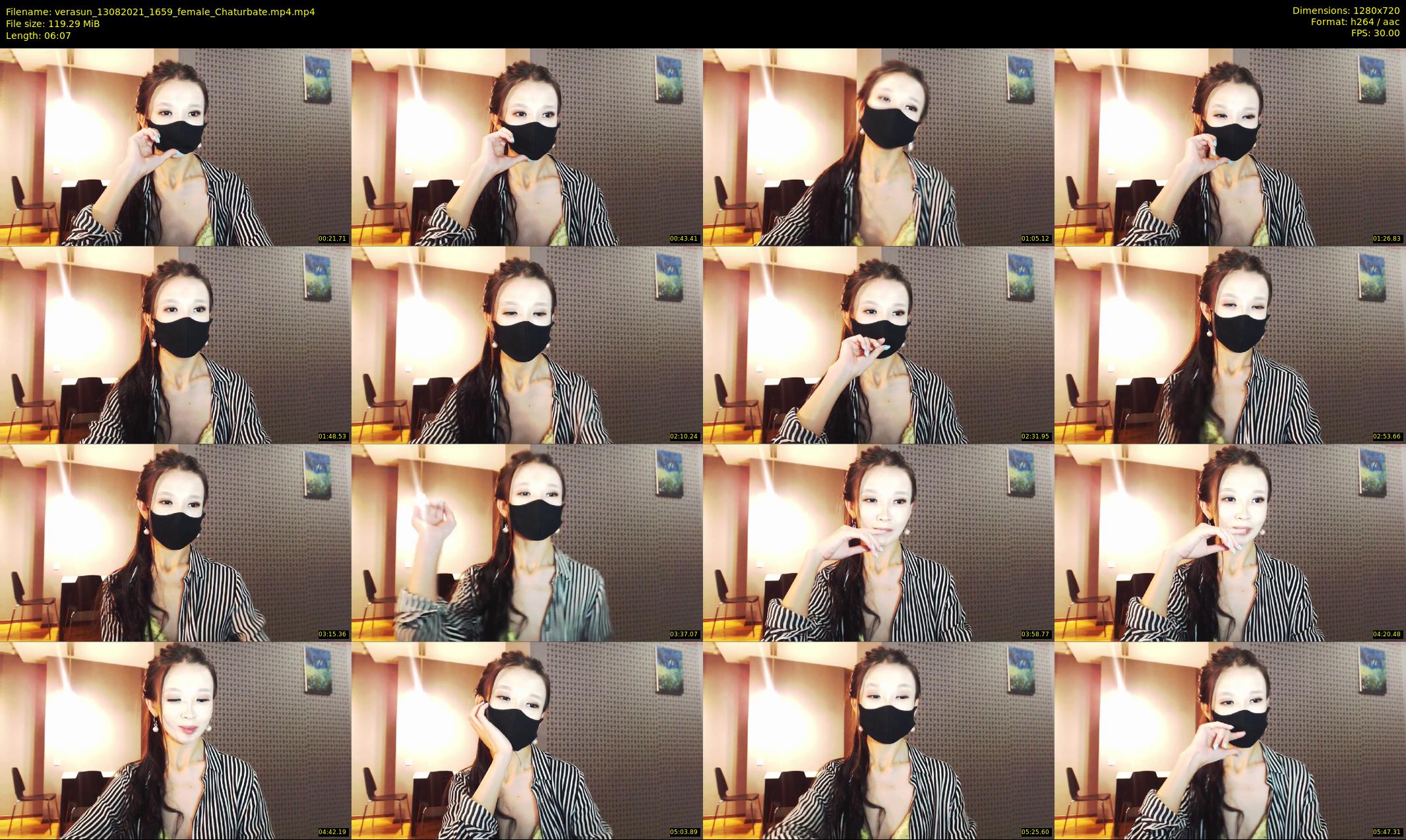 verasun — 7 minute Chaturbate female cam show recording, 720p, Aug 13, 2021
