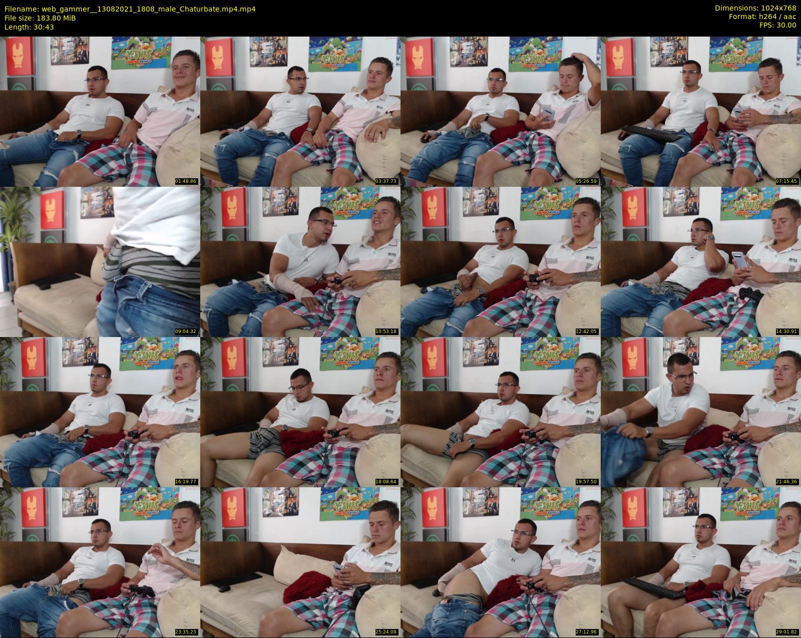 web_gammer_ — 31 minute Chaturbate male cam show recording, 720p, Aug 13, 2021