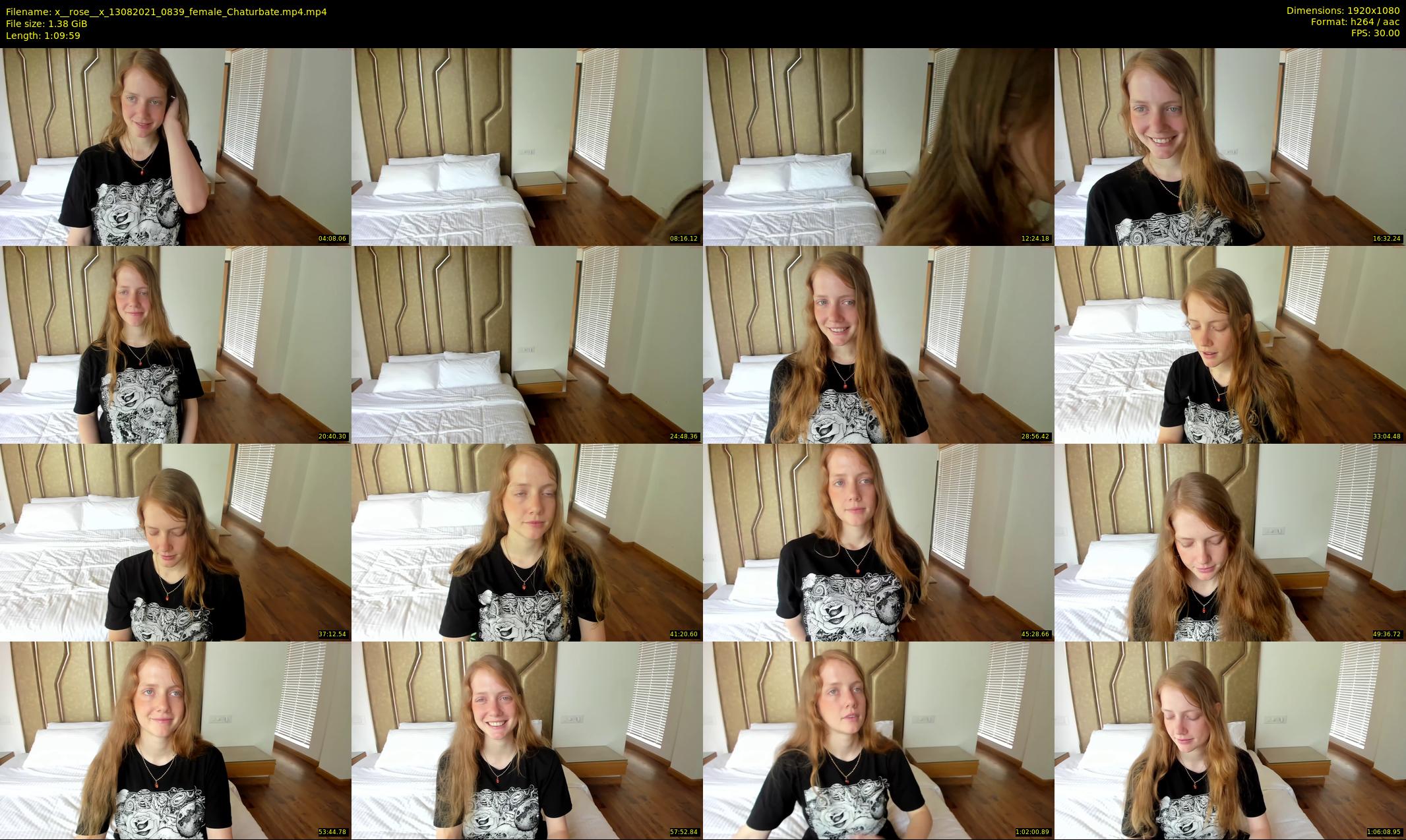 x__rose__x — 70 minute Chaturbate female cam show recording, 1080p, Aug 13, 2021